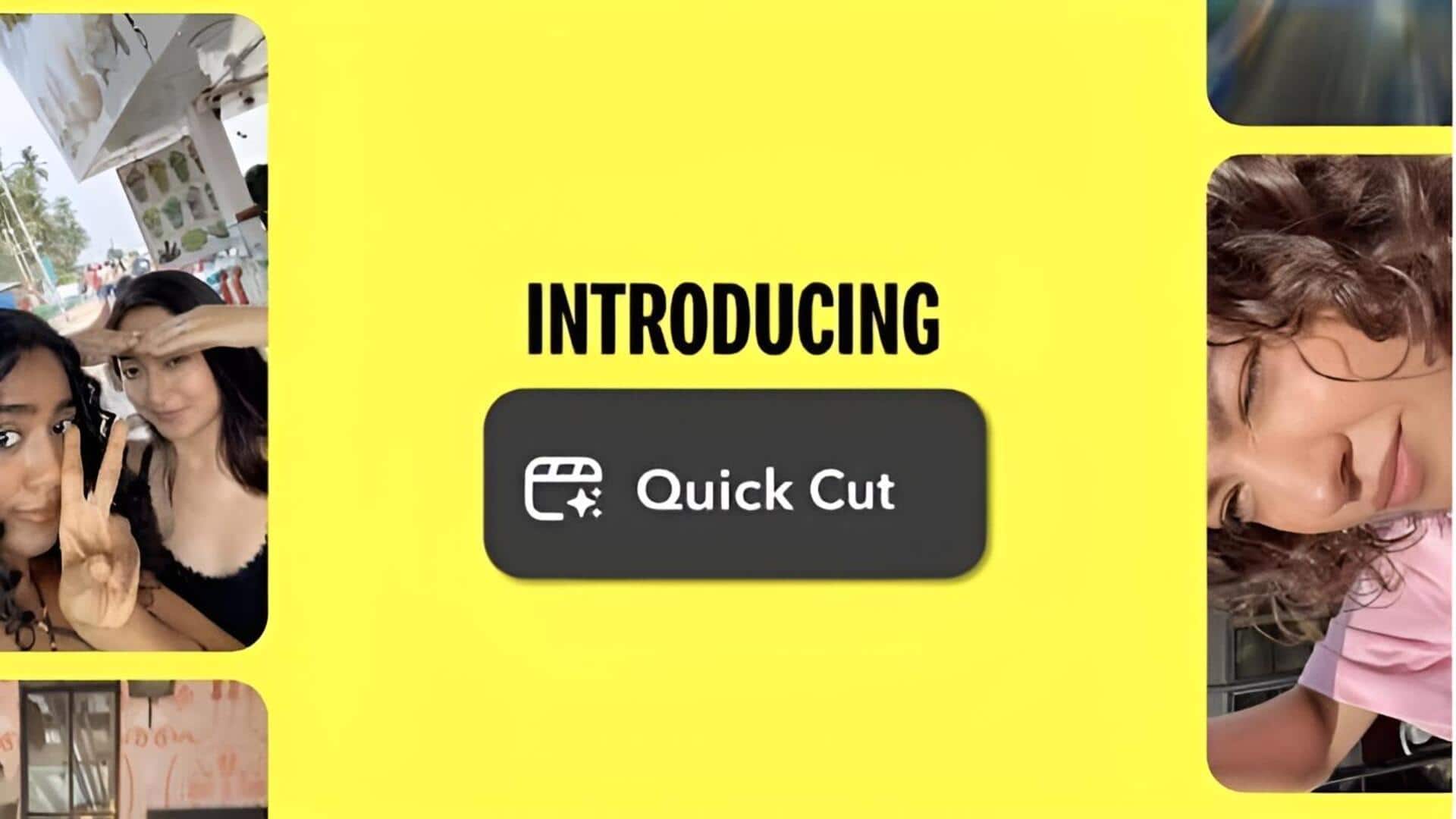 Snapchat: స్నాప్‌చాట్‌లో కొత్త ఫీచర్ 'క్విక్ కట్'.. సెకన్లలో వీడియో రెడీ