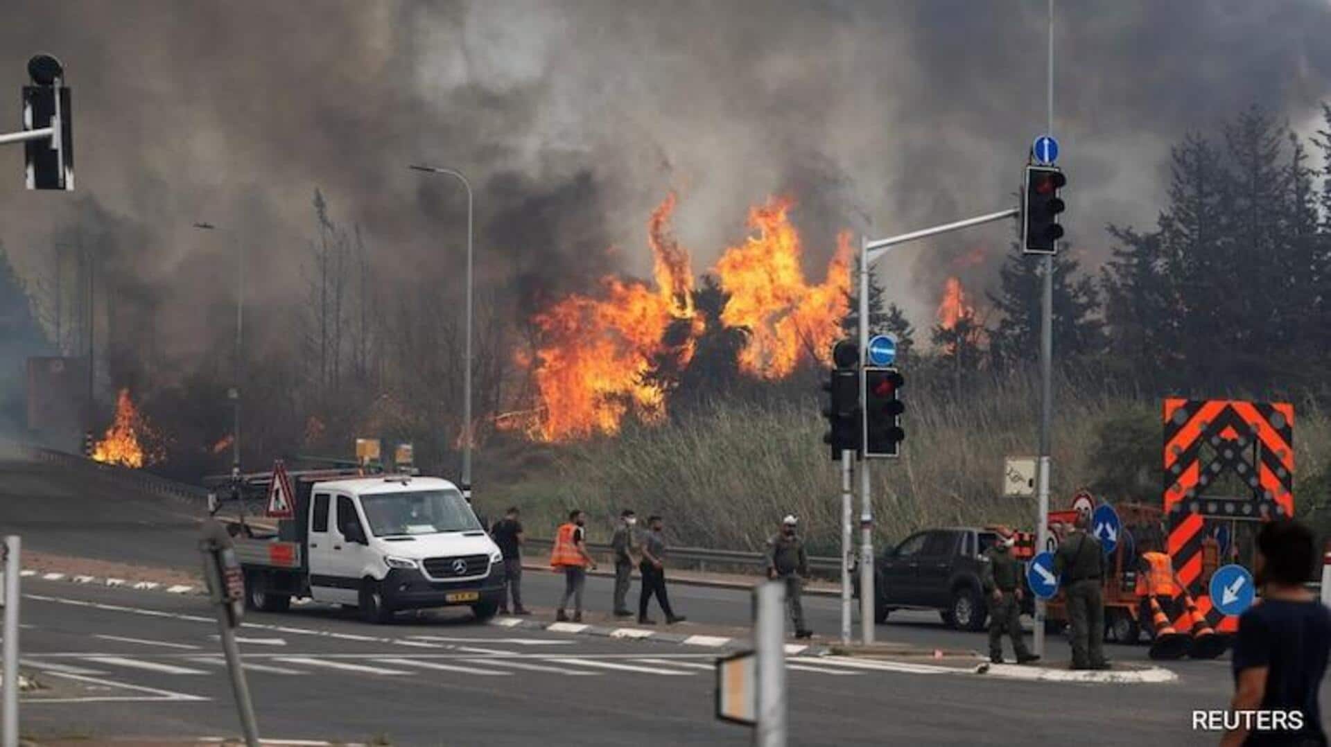 Isreal wild fire: ఇజ్రాయెల్‌లో కార్చిచ్చు బీభత్సం.. జెరూసలెం శివారులోని అడవుల్లో భారీగా మంటలు