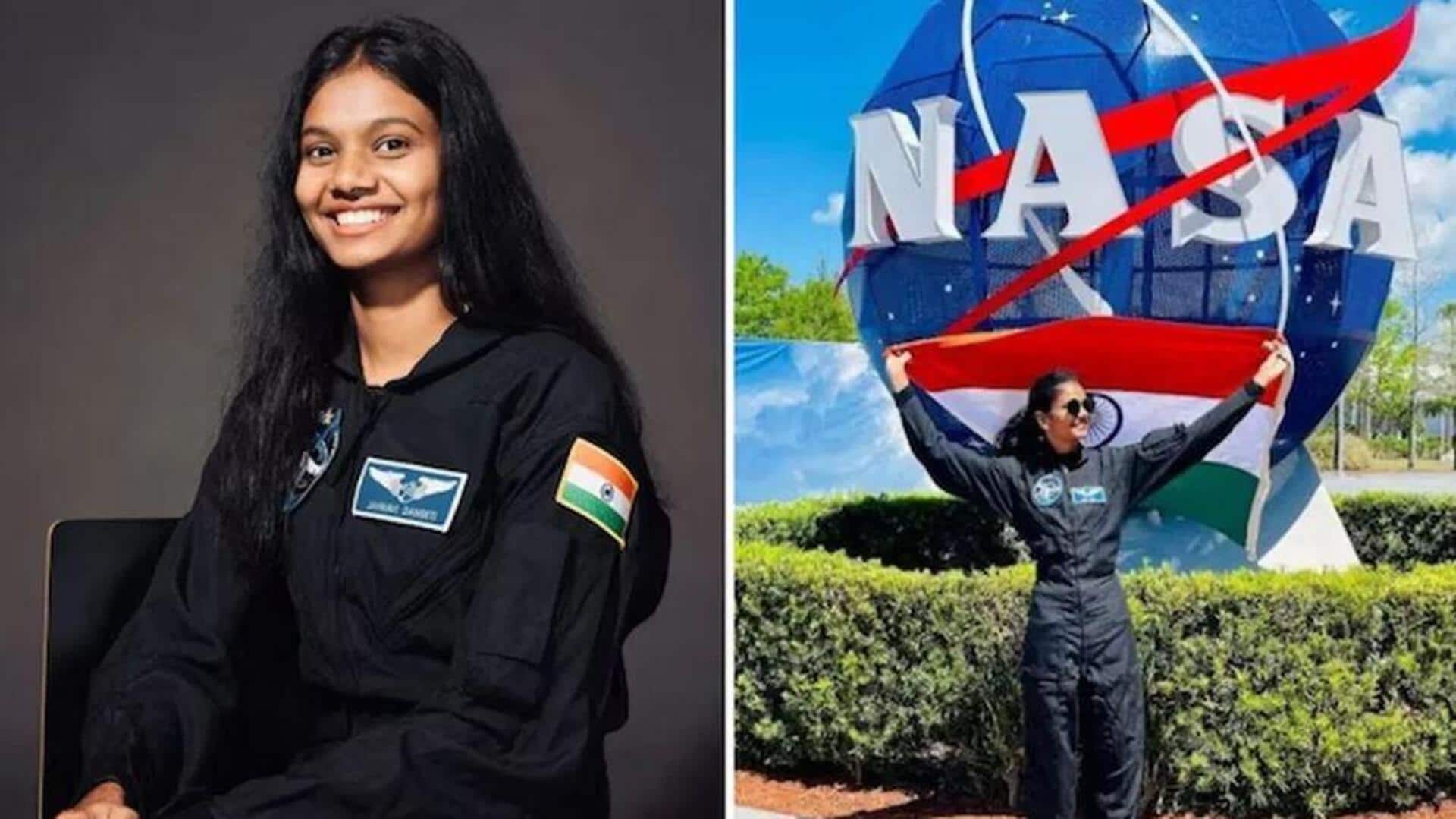 Dangeti Jahnavi: అంతరిక్షంలోకి తొలి భారతీయ మహిళ.. తెలుగమ్మాయిగా జాహ్నవి రికార్డు