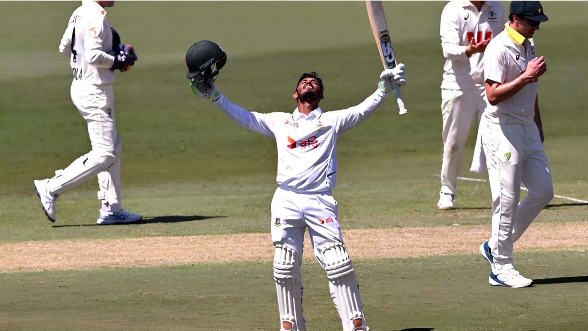 Tanzid Tamim: ఆస్ట్రేలియా గడ్డపై బంగ్లాదేశ్‌ చరిత్ర.. తంజిద్‌ తమీమ్‌ అద్భుత సెంచరీ