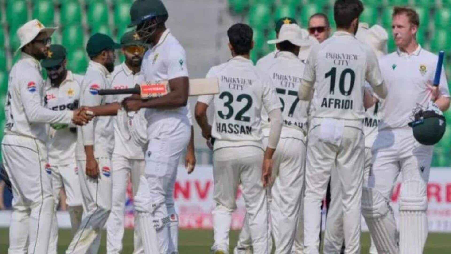 WTC Points Table 2027 : పాకిస్తాన్-దక్షిణాఫ్రికా రెండో టెస్ట్: సిరీస్ సమం, WTC పాయింట్లలో మార్పులు WTC Points Table 2027 : పాకిస్తాన్-దక్షిణాఫ్రికా రెండో టెస్ట్: సిరీస్ సమం, WTC పాయింట్లలో మార్పులు