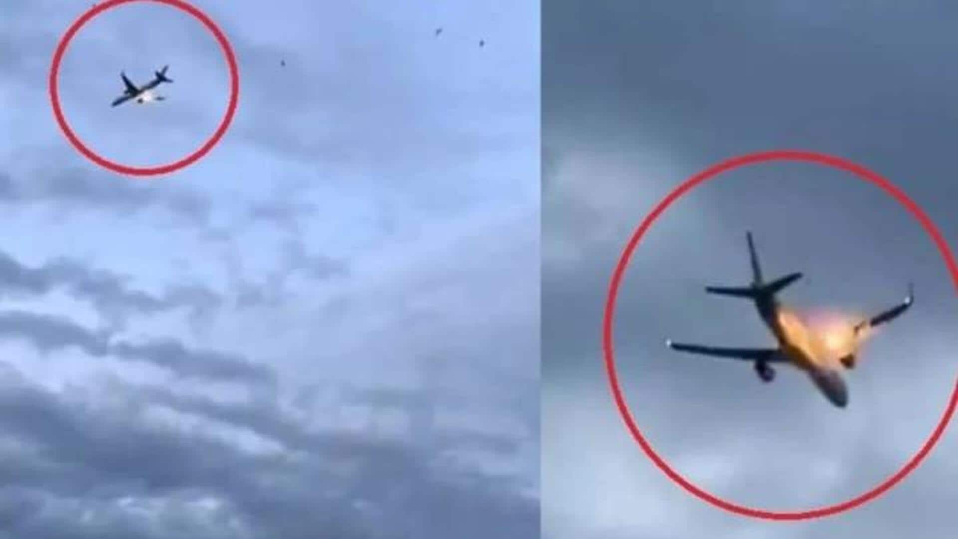 Condor Airlines plane: గాల్లోనే పేలిన కాండోర్ ఎయిర్‌వేస్  విమానం ఇంజిన్.. ప్రయాణికులు సేఫ్