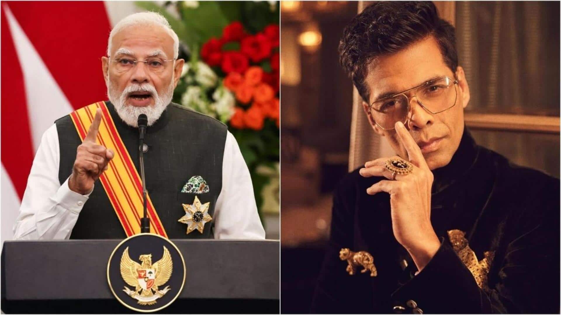 Karan Johar: మోదీ ప్రసంగంలో 'కుచ్ కుచ్ హోతా హై' ప్రస్తావన.. కరణ్ జోహర్ ఆనందం
