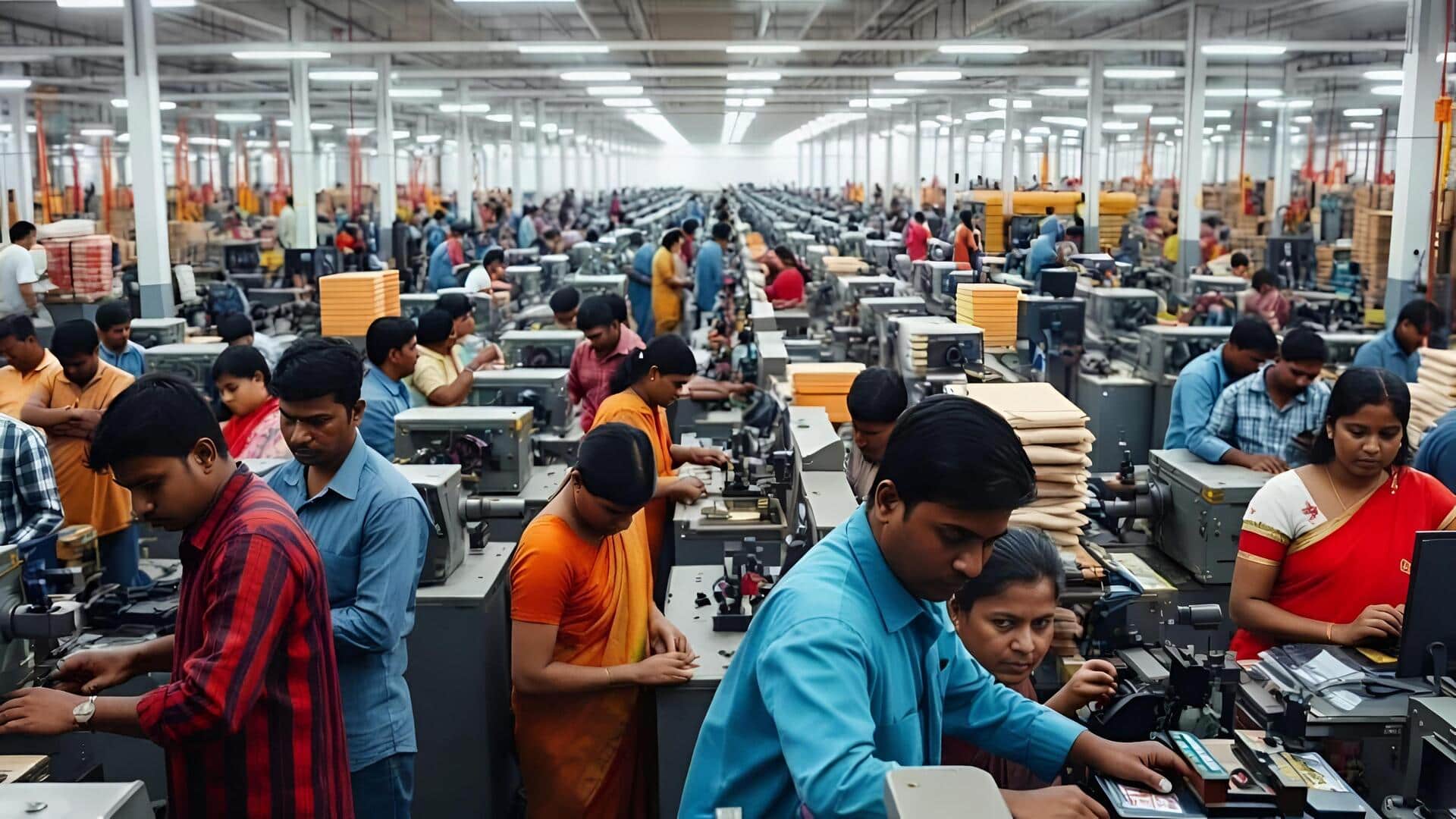 India's factory: తయారీ రంగం జోరుతో జూన్‌లో భారత పారిశ్రామిక ఉత్పత్తి 7.3 శాతం వృద్ధి