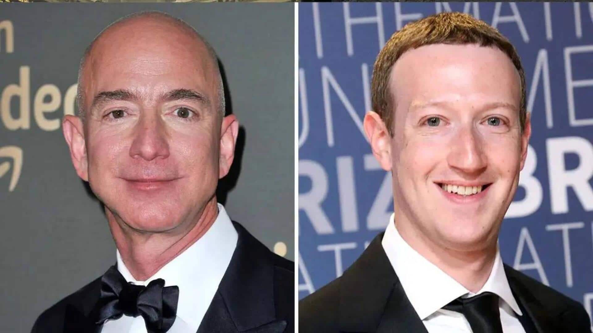 Zuckerberg overtakes Bezos: జెఫ్ బెజోస్ను వెనక్కు నెట్టిన జుకర్బర్గ్.. 2025 లో ప్రపంచంలోని టాప్ 10 ధనవంతులు వీరే.. Zuckerberg overtakes Bezos: జెఫ్ బెజోస్ను వెనక్కు నెట్టిన జుకర్బర్గ్.. 2025 లో ప్రపంచంలోని టాప్ 10 ధనవంతులు వీరే..