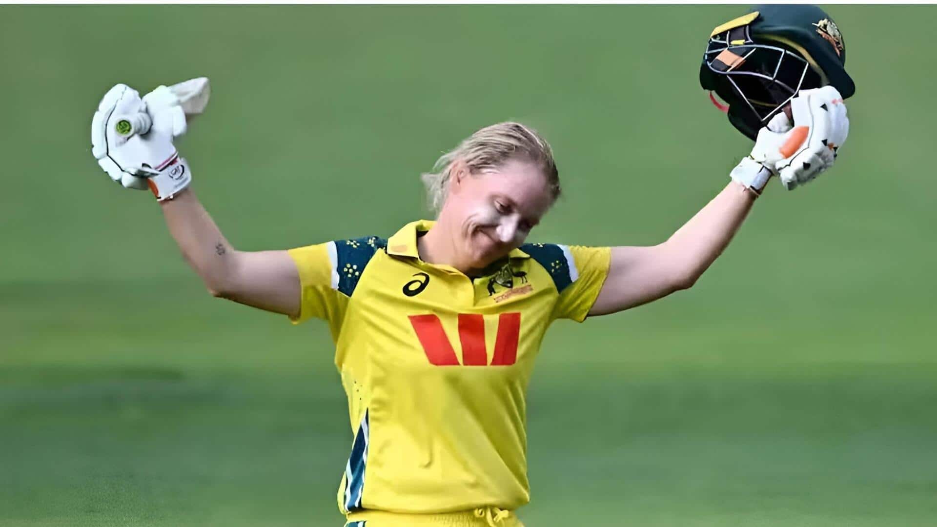 Alyssa Healy : చివరి వన్డేలో విజృంభించిన కెప్టెన్.. చరిత్రలో నిలిచిపోయే వీడ్కోలు ఇదే!