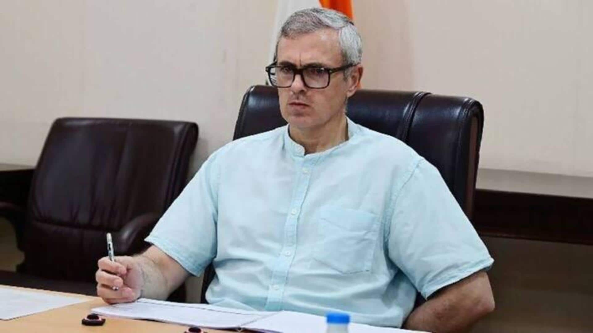 Omar Abdullah: 'కశ్మీర్‌లో పర్యాటకాన్ని ఉగ్రవాదం ఆపదు': పహల్గామ్‌లో ఒమర్ అబ్దుల్లా