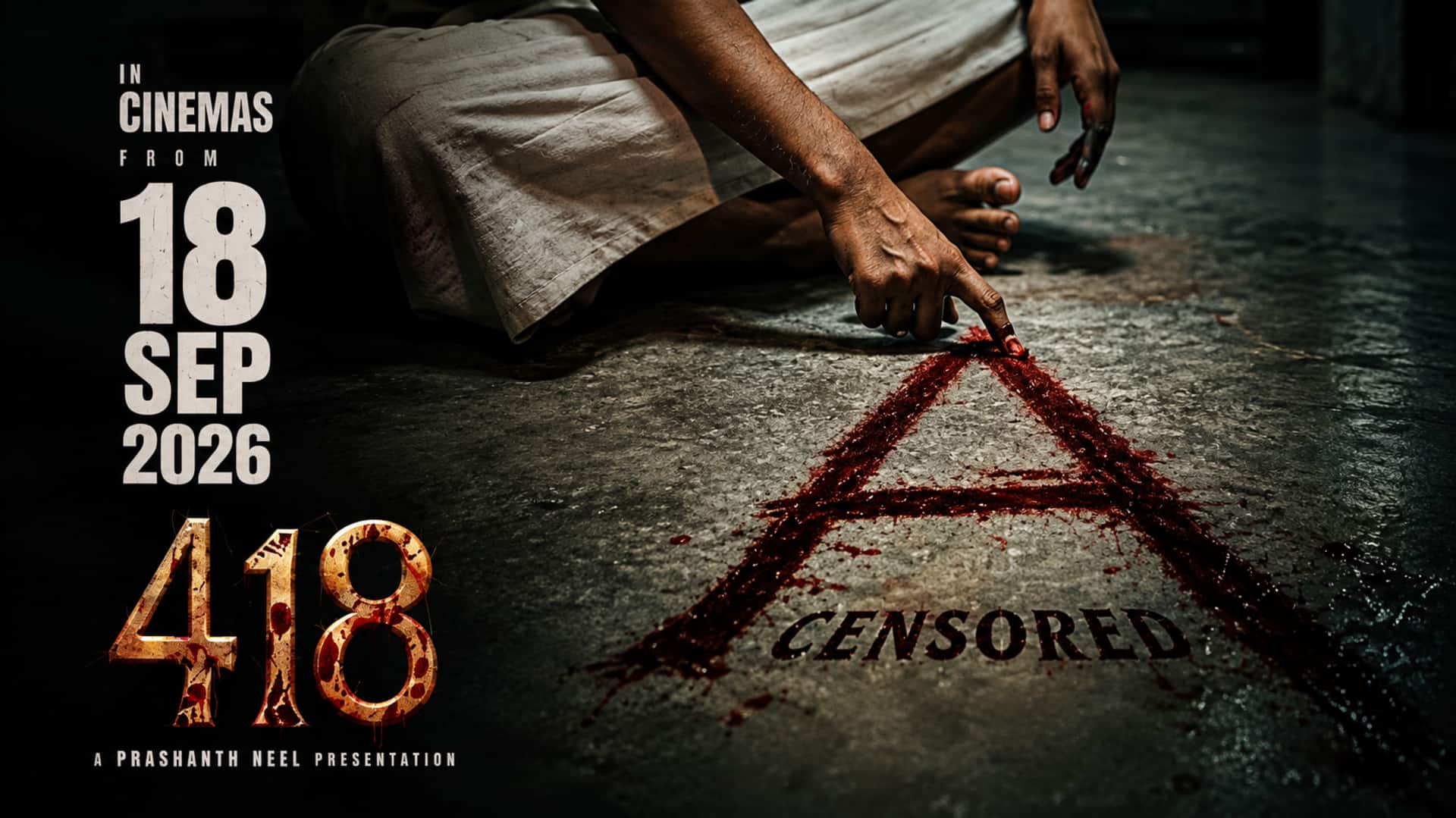 418 The Film: సెన్సార్ పూర్తి చేసుకున్న ప్రశాంత్ నీల్ '418'.. సెప్టెంబర్ 18న విడుదల