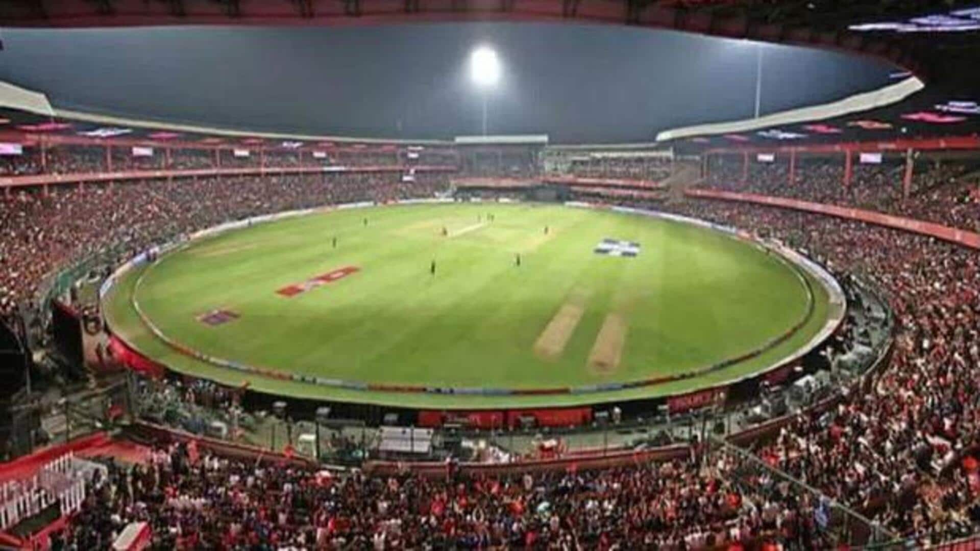 Chinnaswamy Stadium : చిన్నస్వామి మైదానంలో మళ్లీ క్రికెట్ సందడి.. కానీ అభిమానులకు డోర్లు క్లోజ్! Chinnaswamy Stadium : చిన్నస్వామి మైదానంలో మళ్లీ క్రికెట్ సందడి.. కానీ అభిమానులకు డోర్లు క్లోజ్!