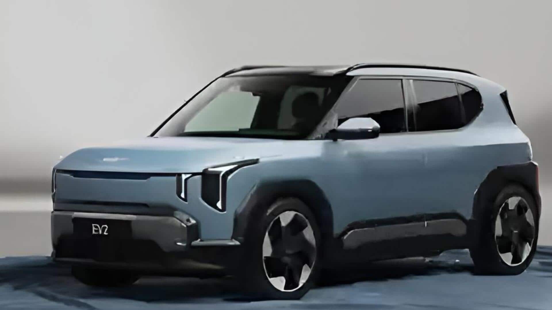 Kia EV2 : 448 కి.మీ రేంజ్‌తో దూసుకొచ్చిన కియా కొత్త ఎలక్ట్రిక్ కారు.. ధర కూడా త‌క్కువే!