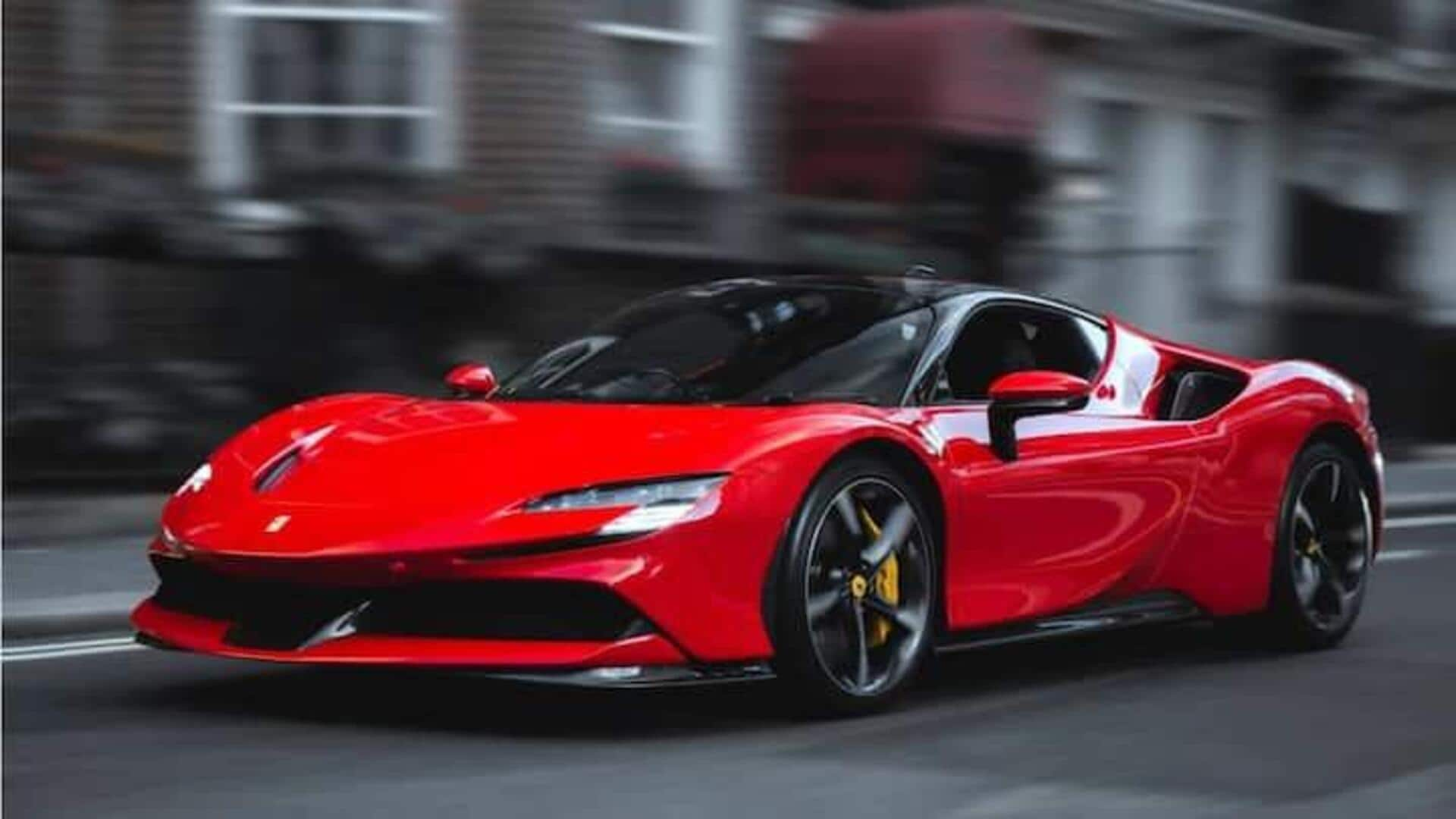 Ferrari:ఫెరారీ మొదటి ఎలక్ట్రిక్ కారు ధర సుమారు ₹4.5 కోట్లు 