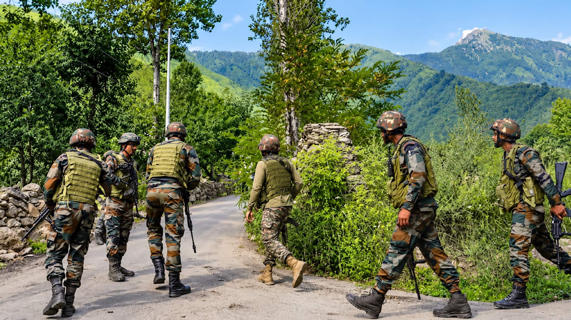 J&K: జమ్ముకశ్మీర్‌లో భద్రతా బలగాల ఆపరేషన్‌.. లష్కరే కమాండర్‌ సులేమాన్‌ షా హతం