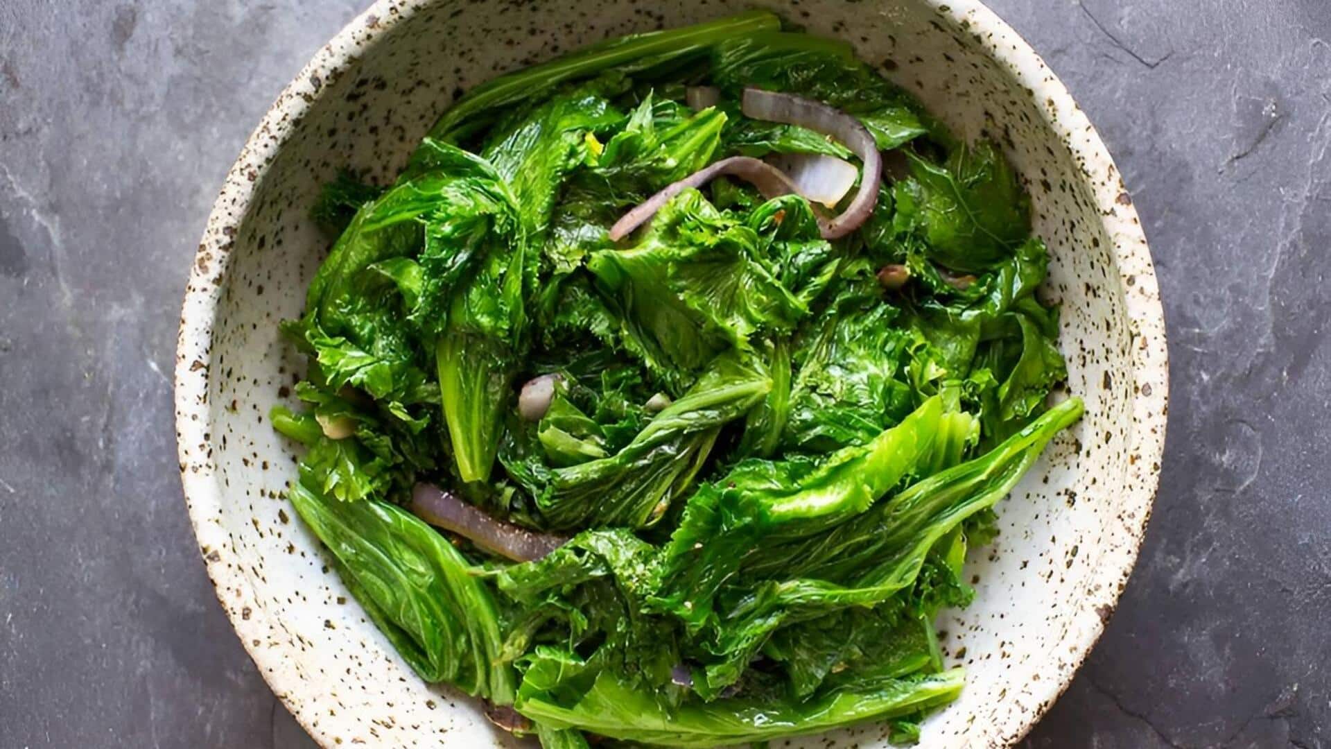 mustard greens recipes : ఆవ ఆకులతో ఐదు రుచికర వంటలు.. ఇంట్లోనే సులభంగా తయారీ