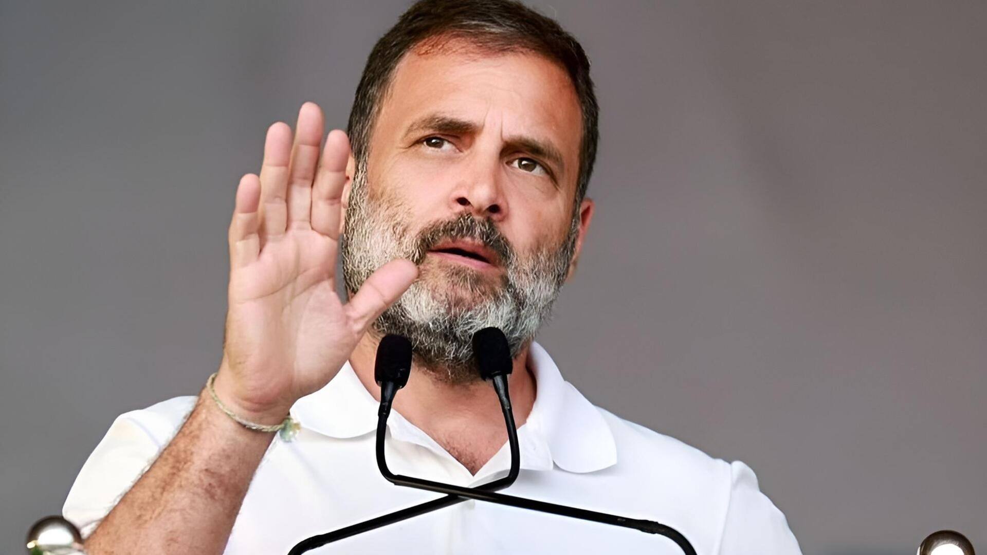 Rahul Gandhi: ఇండోర్‌లో అతిసార బాధితులను పరామర్శించిన రాహుల్‌ గాంధీ