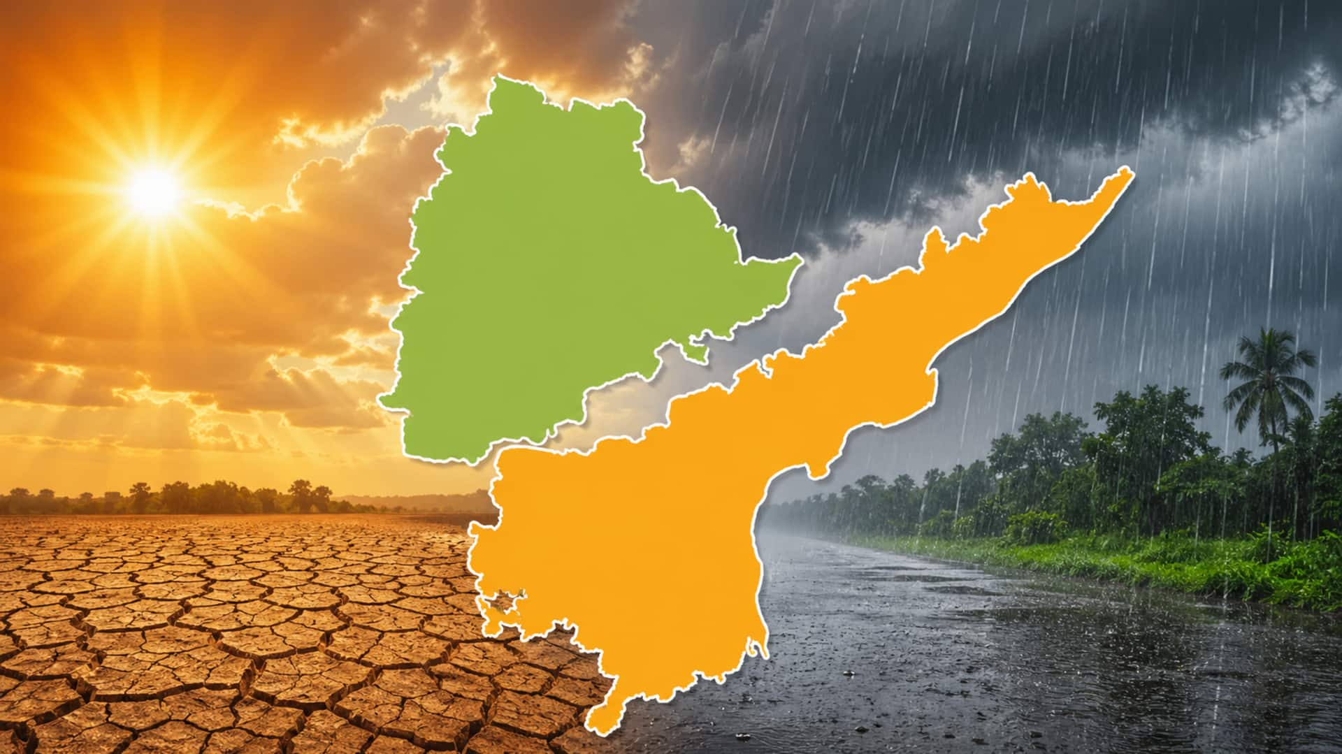 Weather Alert: ఒకవైపు ఎండలు.. మరోవైపు వానలు..తెలుగు రాష్ట్రాల్లో వాతావరణం ఎలా ఉంటుంది..? ఇదిగో లేటెస్ట్ రిపోర్ట్