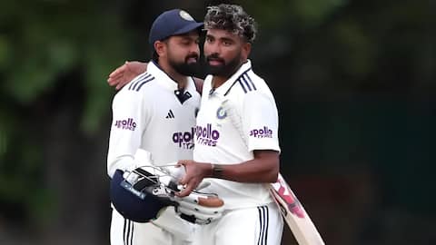 IND vs SL XI: సిరాజ్‌ హ్యాట్రిక్‌ సిక్సర్లు.. శ్రీలంక ఎలెవన్‌పై భారత్‌ గెలుపు