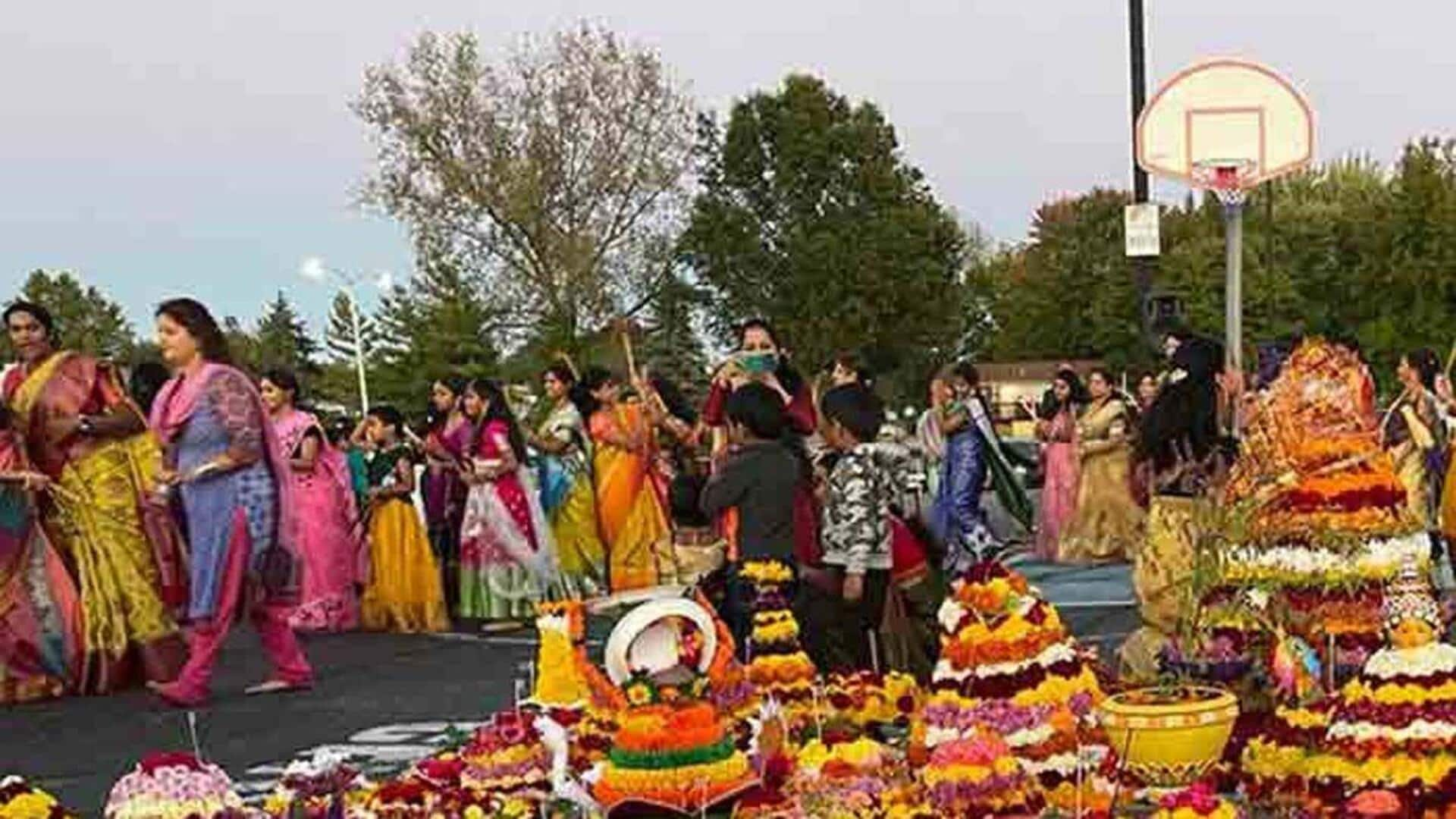 Bathukamma festival :అమెరికా షార్లెట్ నగరంలో బతుకమ్మ పండుగకు అధికారిక గుర్తింపు 