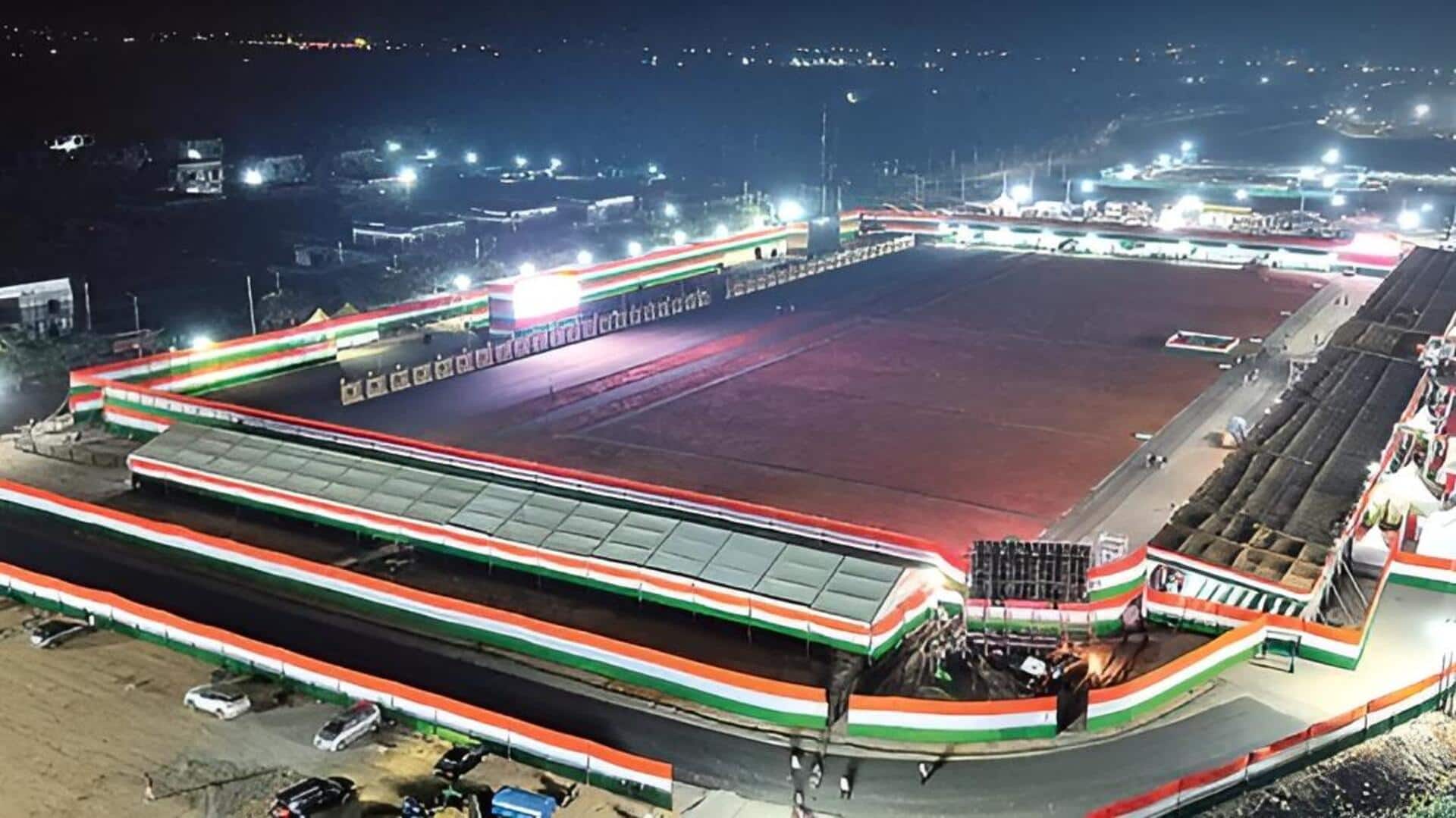 Amaravati: త్రివర్ణ శోభతో అమరావతి.. గణతంత్ర వేడుకలకు ముస్తాబు