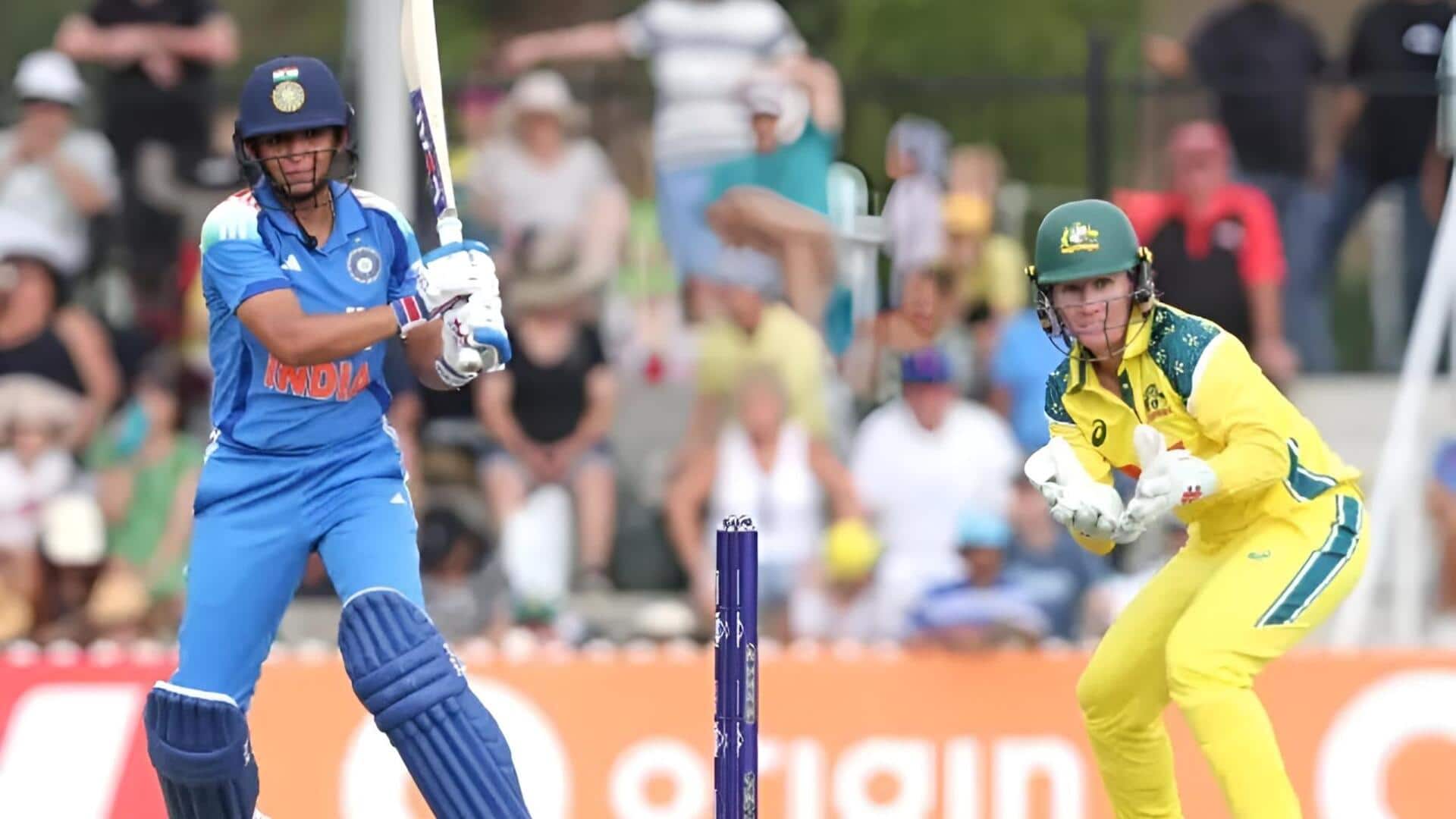 AUS w Vs IND w: మూడో వన్డేలో టీమిండియా ఘోర ఓటమి.. 185 పరుగుల తేడాతో ఆసీస్ గెలుపు