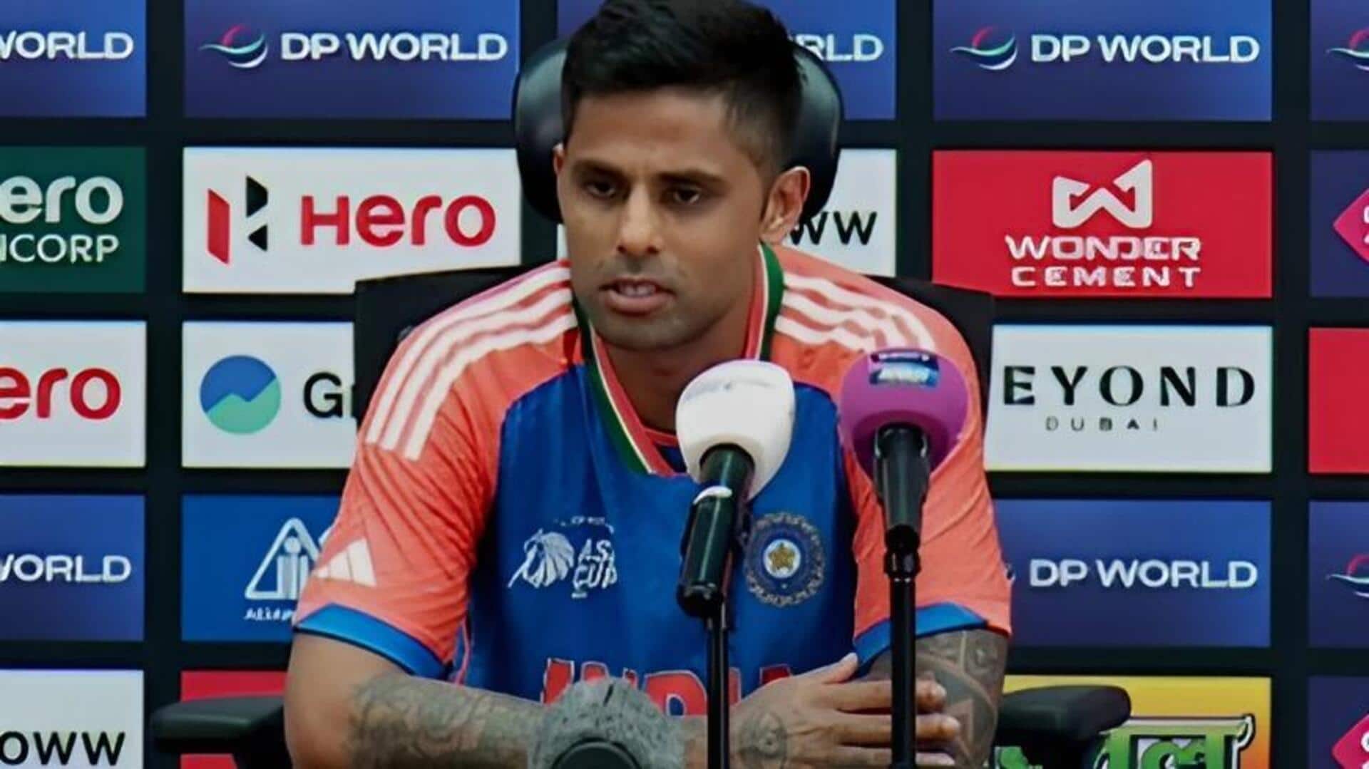 Suryakumar Yadav : 'ఆ స్థానం నాకు ఫిక్స్..' సూర్యకుమార్ ఆసక్తికర వ్యాఖ్యలు!