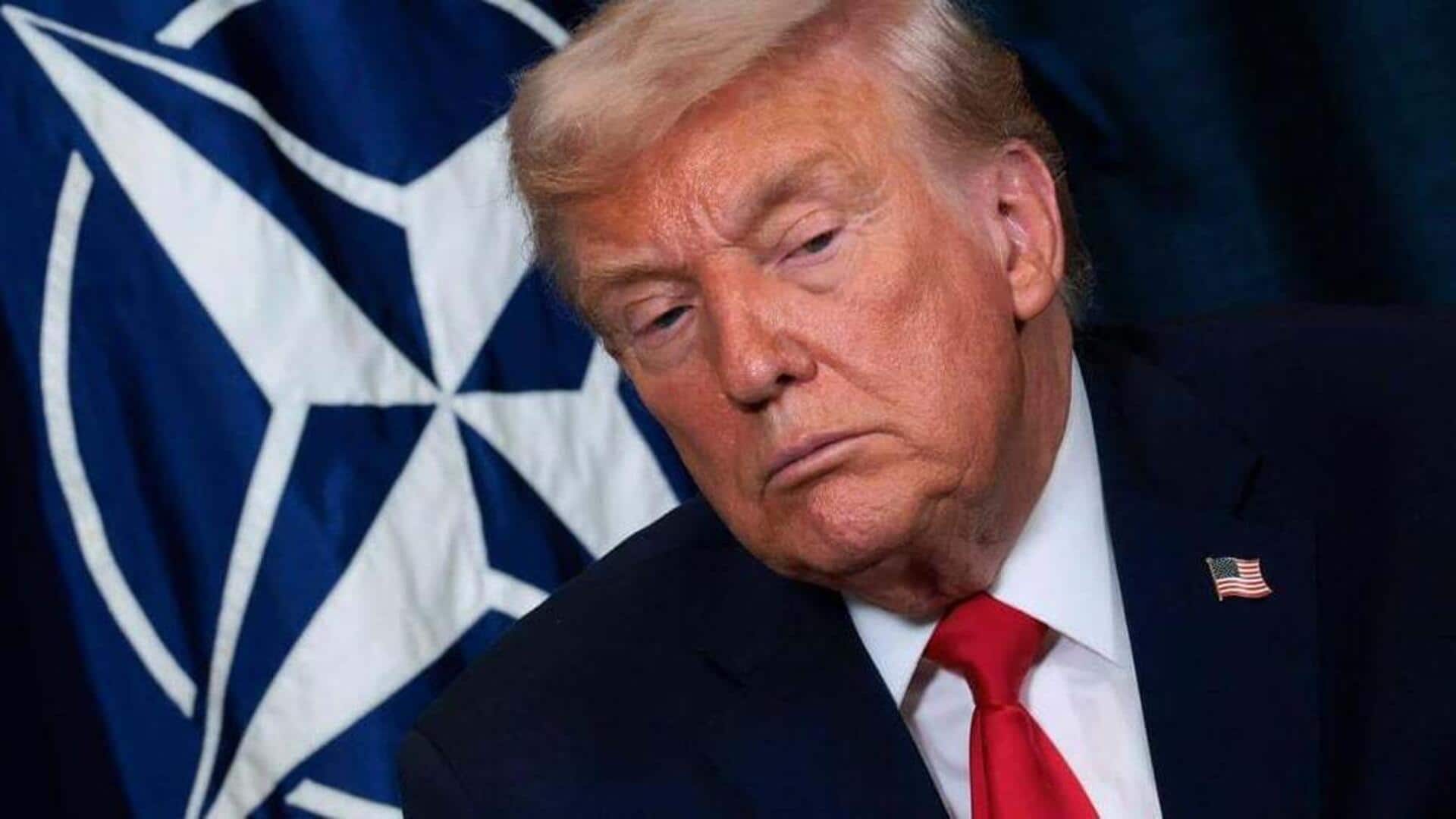 Trump: నాటోకు షాక్‌ ఇచ్చిన ట్రంప్.. 'కాగితపు పులి' అంటూ సంచలన వ్యాఖ్యలు