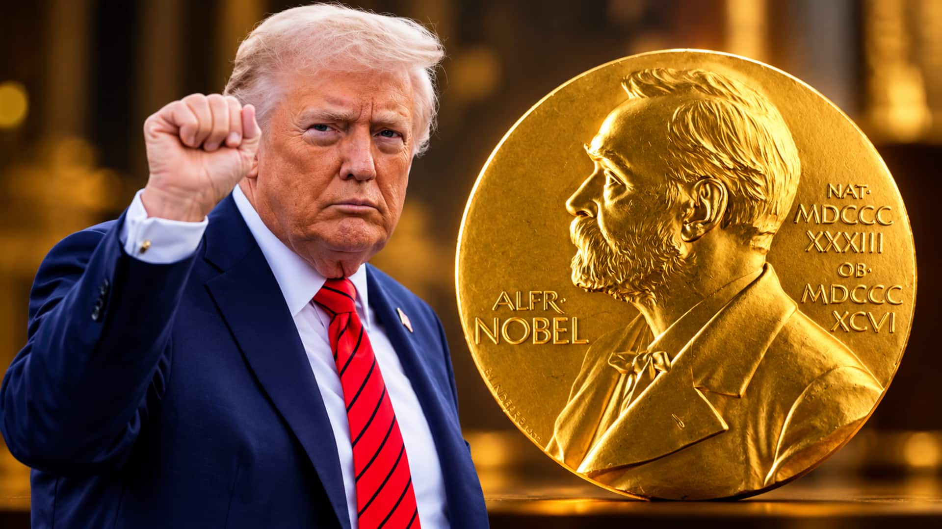 Trump: నోబెల్‌ కోసం ట్రంప్‌ ఆరాటం.. 'నాలా ఎవరూ ఎనిమిది యుద్ధాలు ఆపలేదు'