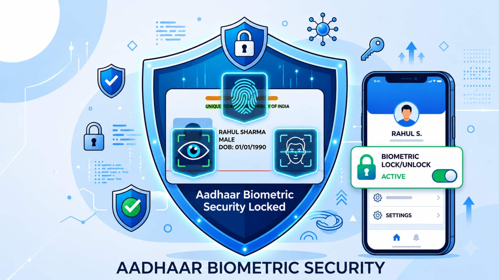 New Aadhaar App: కొత్త ఆధార్ యాప్‌లో వేలిముద్రలు, ఐరిస్‌ను లాక్, అన్‌లాక్ ఎలా చేయాలంటే..?