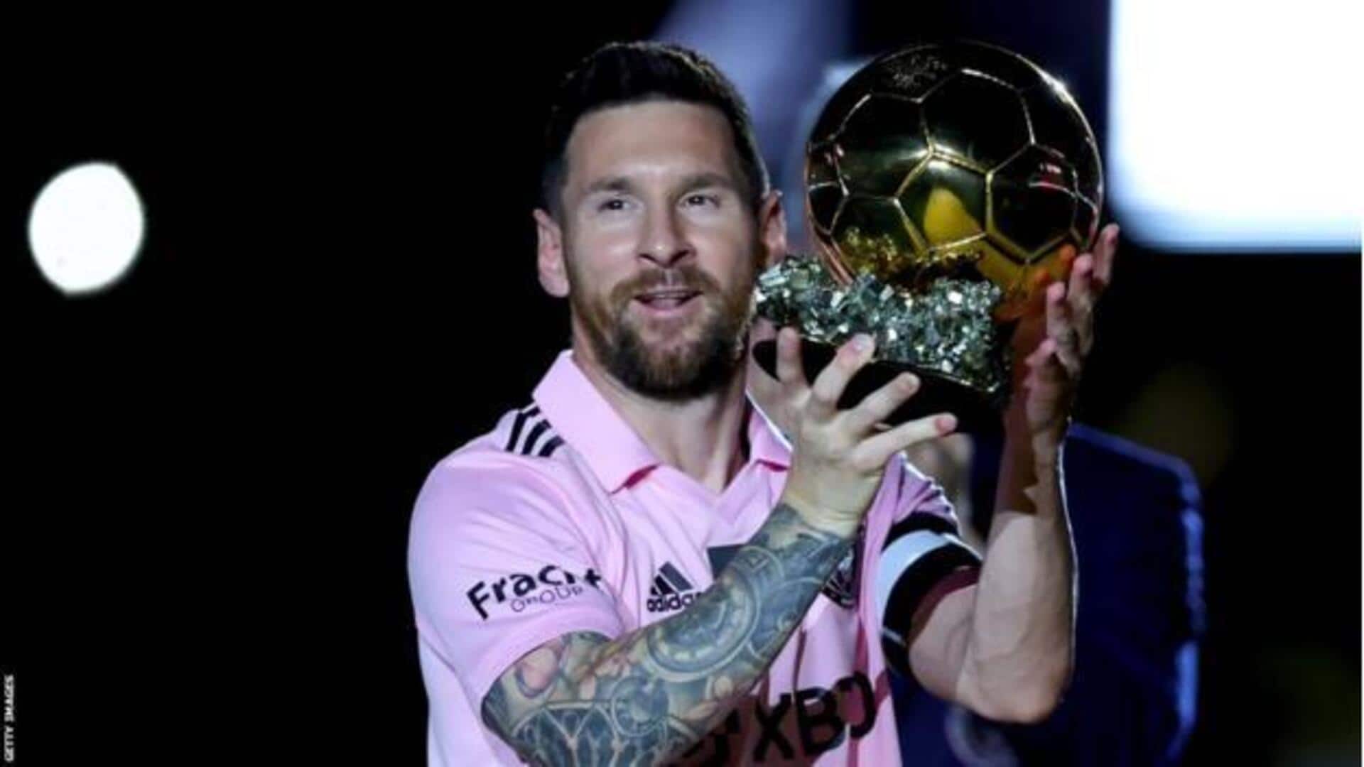 Lionel Messi : టైమ్​ 'అథ్లెట్‌ ఆఫ్‌ ది ఇయర్‌'గా లియోనల్‌ మెస్సీ