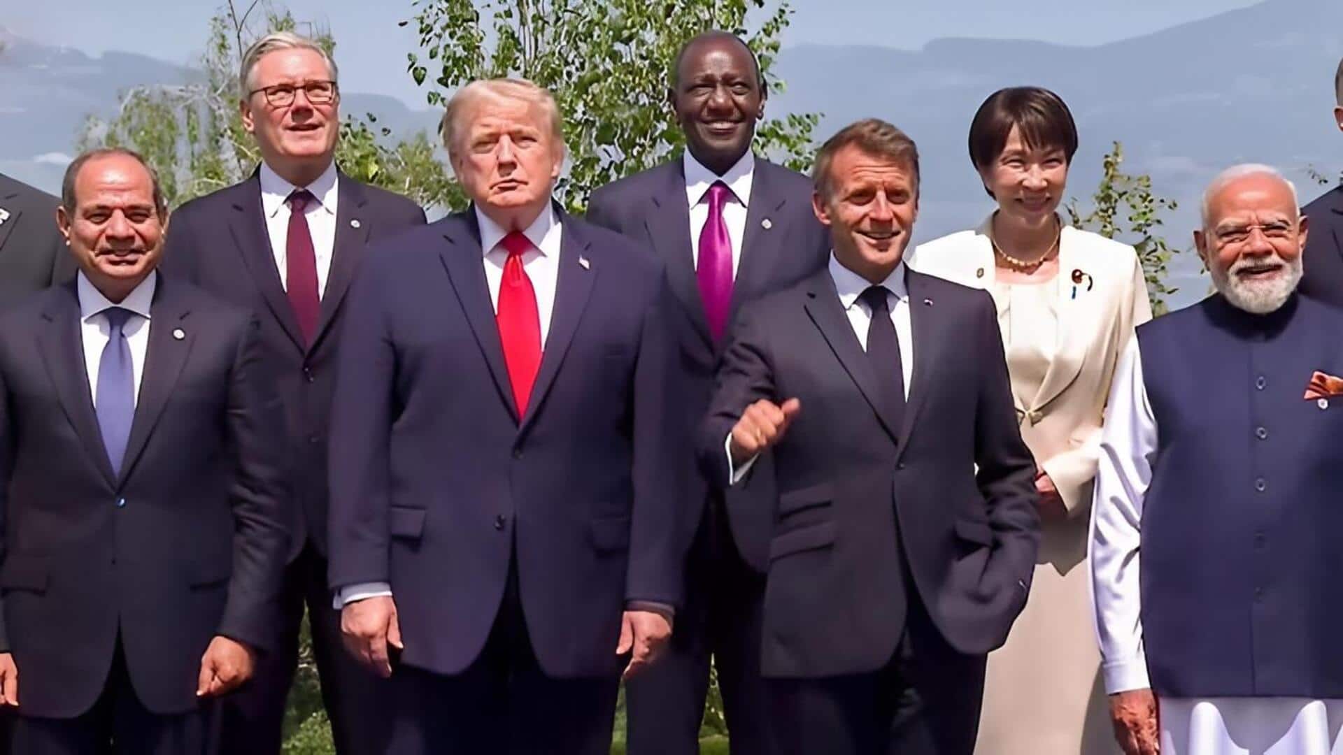 Trump: జీ-7 సదస్సులో వైరల్ అయిన 'బాస్‌' కామెంట్‌.. అసలు ఉద్దేశం చెప్పిన ట్రంప్