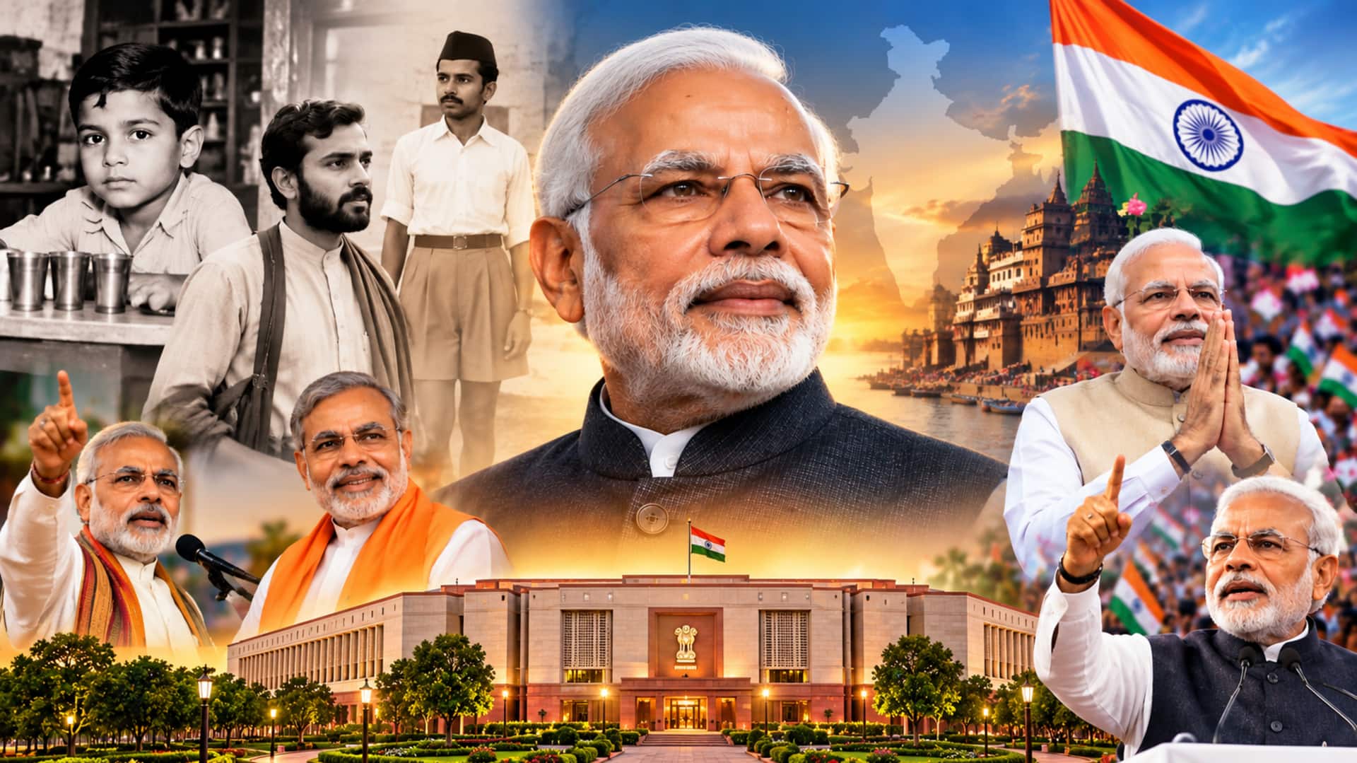 PM Modi Turns 76: ప్రధాని మోదీ రాజకీయ ప్రయాణం.. ఆరెస్సెస్‌ ప్రచారక్‌ నుంచి పీఎంగా..