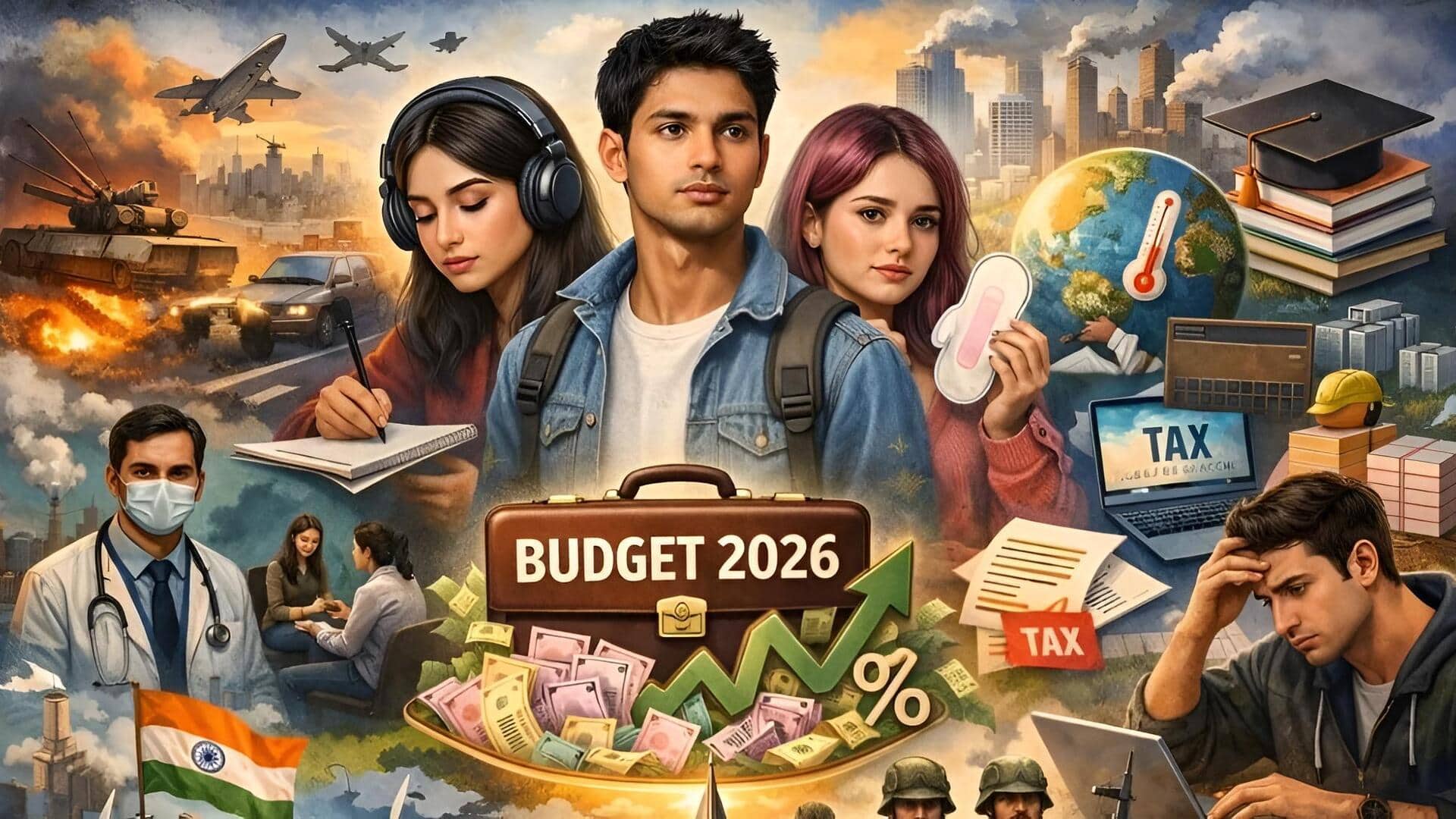 Union Budget 2026: ట్యాక్స్ స్లాబ్స్ దాటిన ప్రశ్నలు.. బడ్జెట్ నుంచి Gen-Z ఏమి కోరుతోంది?