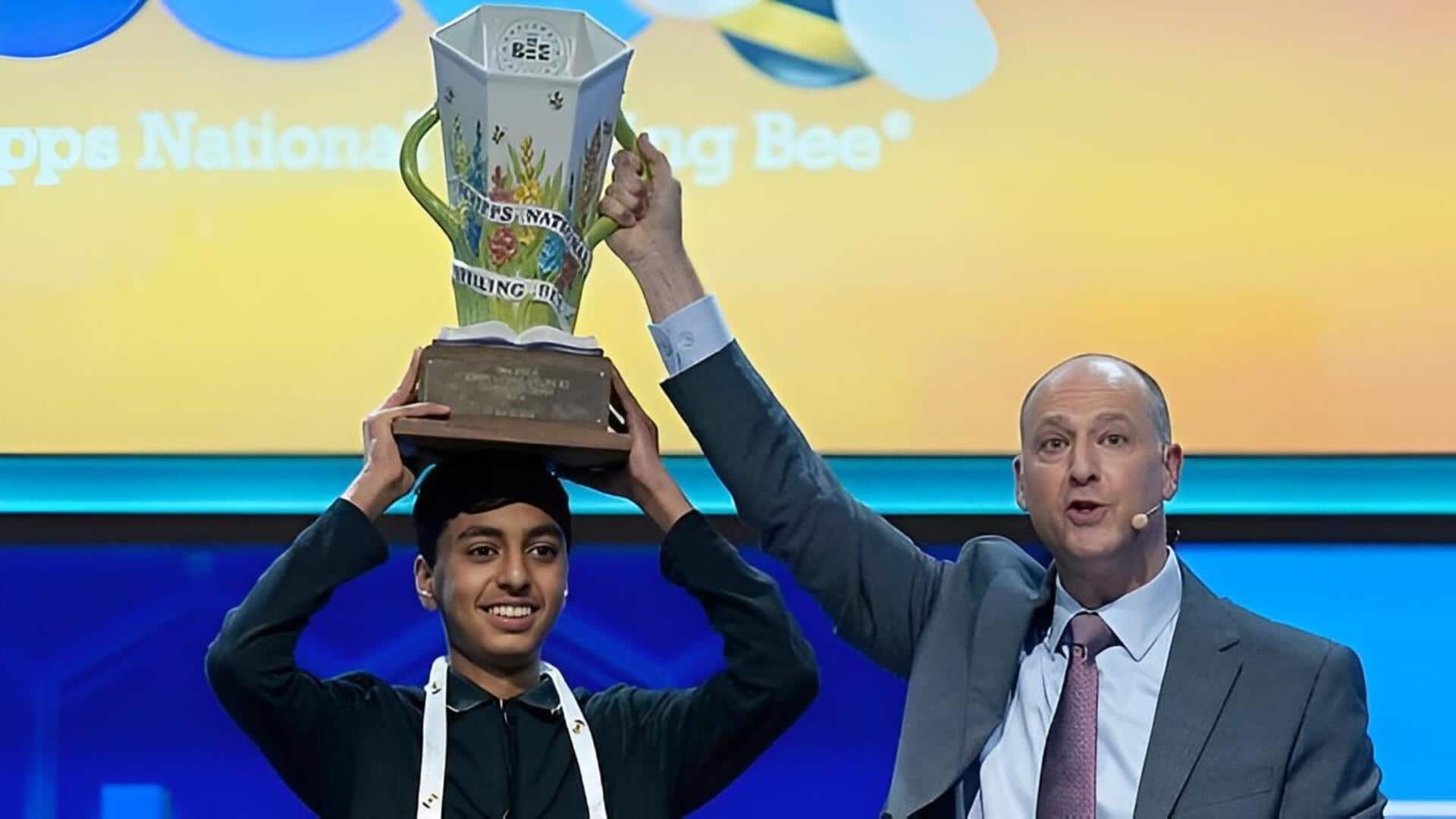 National Spelling Bee 2026: అమెరికా స్పెల్లింగ్‌ బీ విజేతగా ఇండో-అమెరికన్‌ శ్రేయ్‌ పరేఖ్