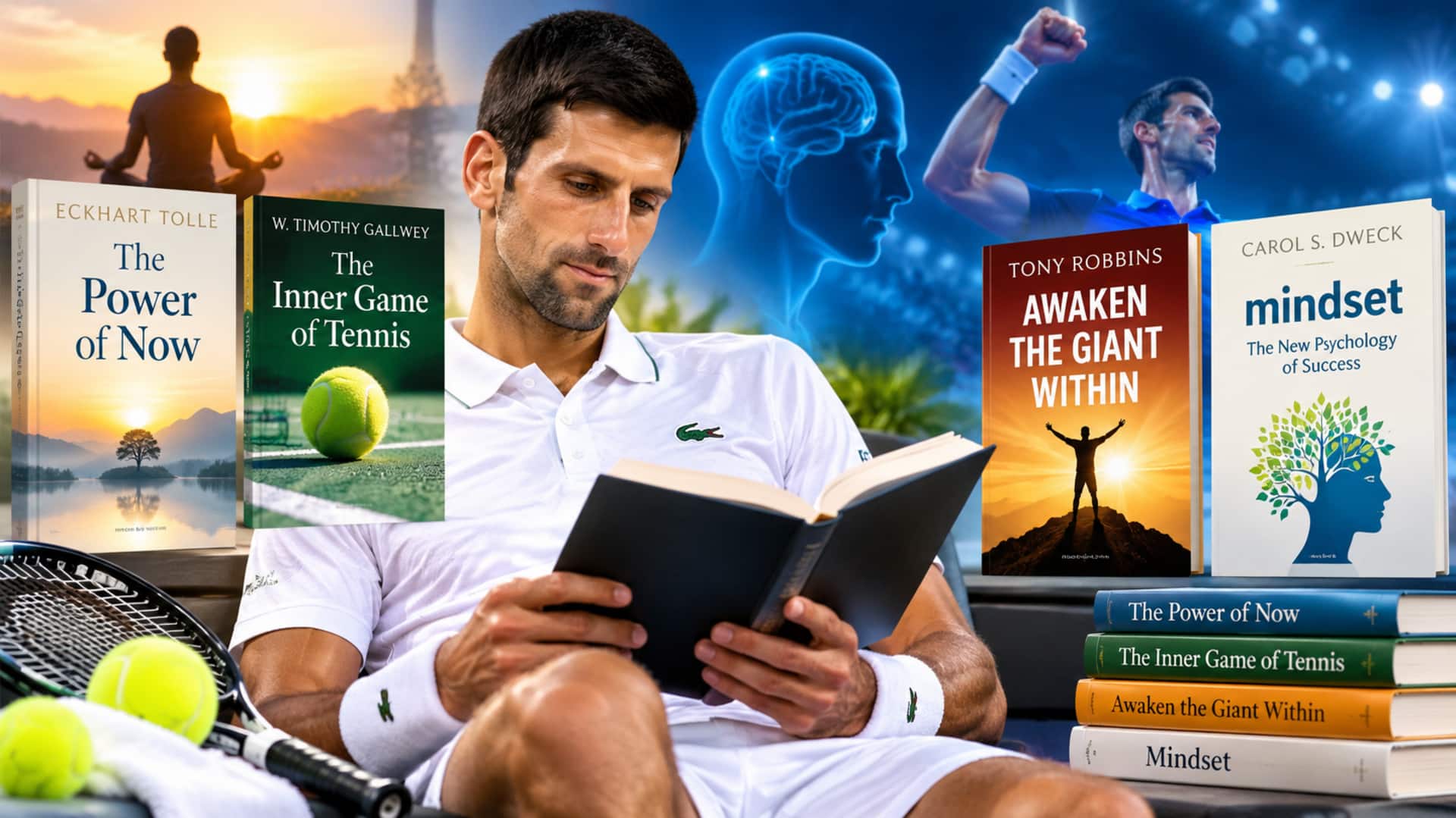Novak Djokovic: మానసిక స్థైర్యం పెంచుకోవాలా? జొకోవిచ్ మెచ్చిన ఈ పుస్తకాలు చదవండి..