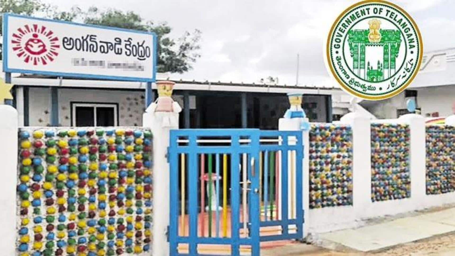 Telangana: అంగన్వాడీల్లో 15,274 ఉద్యోగ ఖాళీలు.. నియామక విధానంలో మార్పులపై ప్రభుత్వం కసరత్తు Telangana: అంగన్వాడీల్లో 15,274 ఉద్యోగ ఖాళీలు.. నియామక విధానంలో మార్పులపై ప్రభుత్వం కసరత్తు