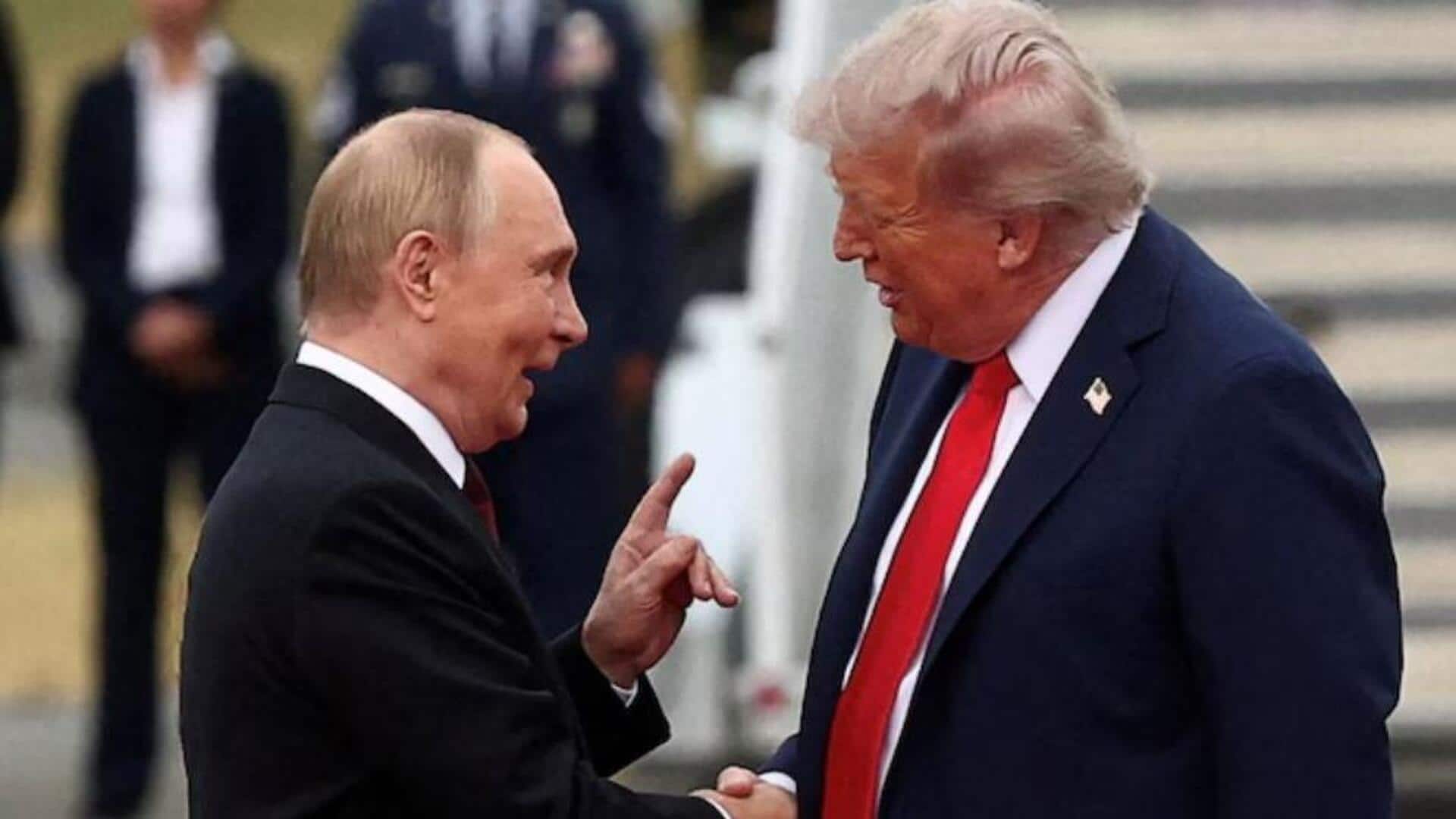 Putin-Trump meeting: ఉక్రెయిన్ యుద్ధం నేపథ్యంలో ట్రంప్తో భేటీ.. పుతిన్ అరెస్టు తప్పదా? Putin-Trump meeting: ఉక్రెయిన్ యుద్ధం నేపథ్యంలో ట్రంప్తో భేటీ.. పుతిన్ అరెస్టు తప్పదా?