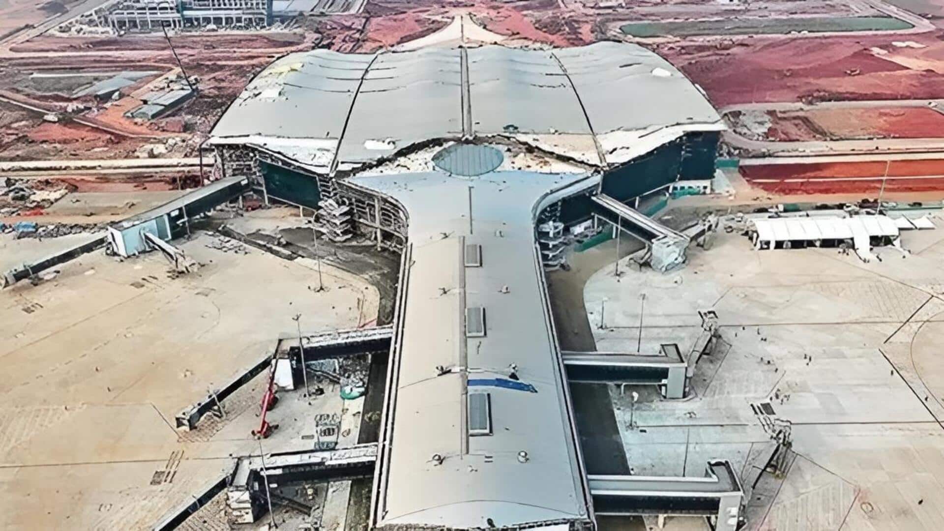 Bhogapuram: దిల్లీ నుంచి ప్రత్యేక విమానం.. భోగాపురం విమానాశ్రయంలో మొదటి ల్యాండింగ్