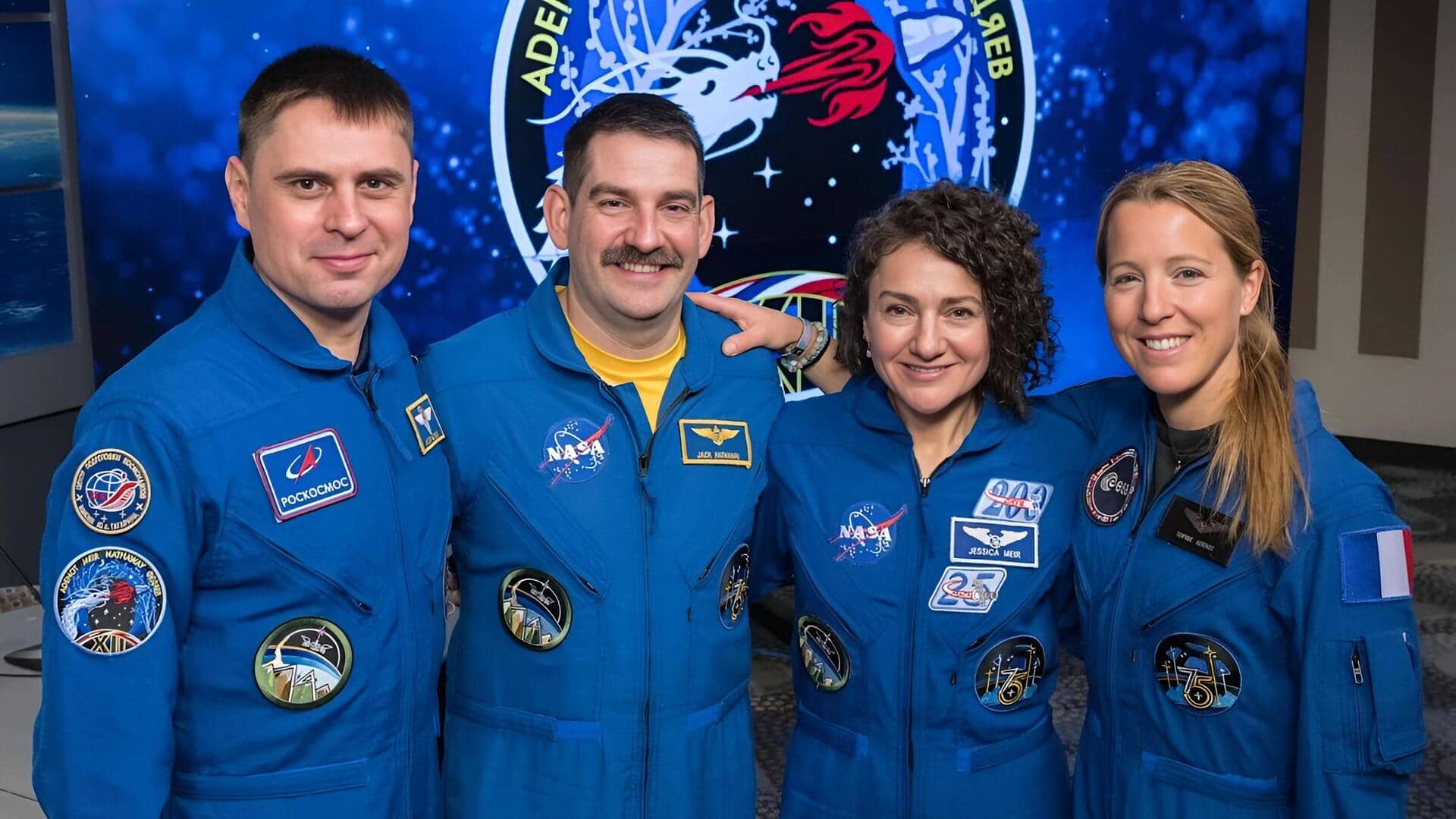 NASA's SpaceX Crew-12 mission: అంతర్జాతీయ అంతరిక్ష కేంద్రానికి నలుగురు వ్యోమగాములు: నాసా-స్పేస్‌-ఎక్స్ క్రూ-12 మిషన్ సిద్ధం