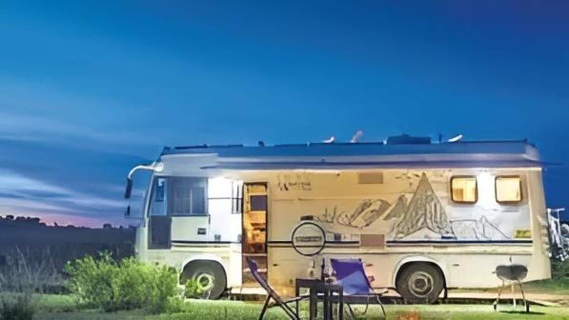 Caravan: ఏపీ పర్యాటక రంగంలో వినూత్న ప్రయోగం.. ఇంటి ముందుకే కారవాన్‌!
