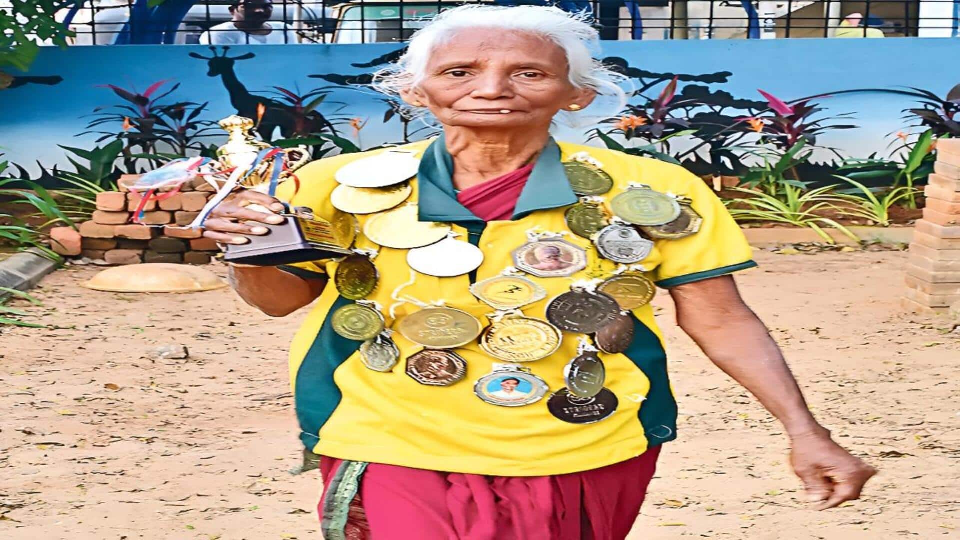 Andhra Pradesh: వయసు అడ్డుకాదు.. సంకల్పమే ముఖ్యం: వెటరన్‌ అథ్లెట్‌గా బామ్మ సంచలనం