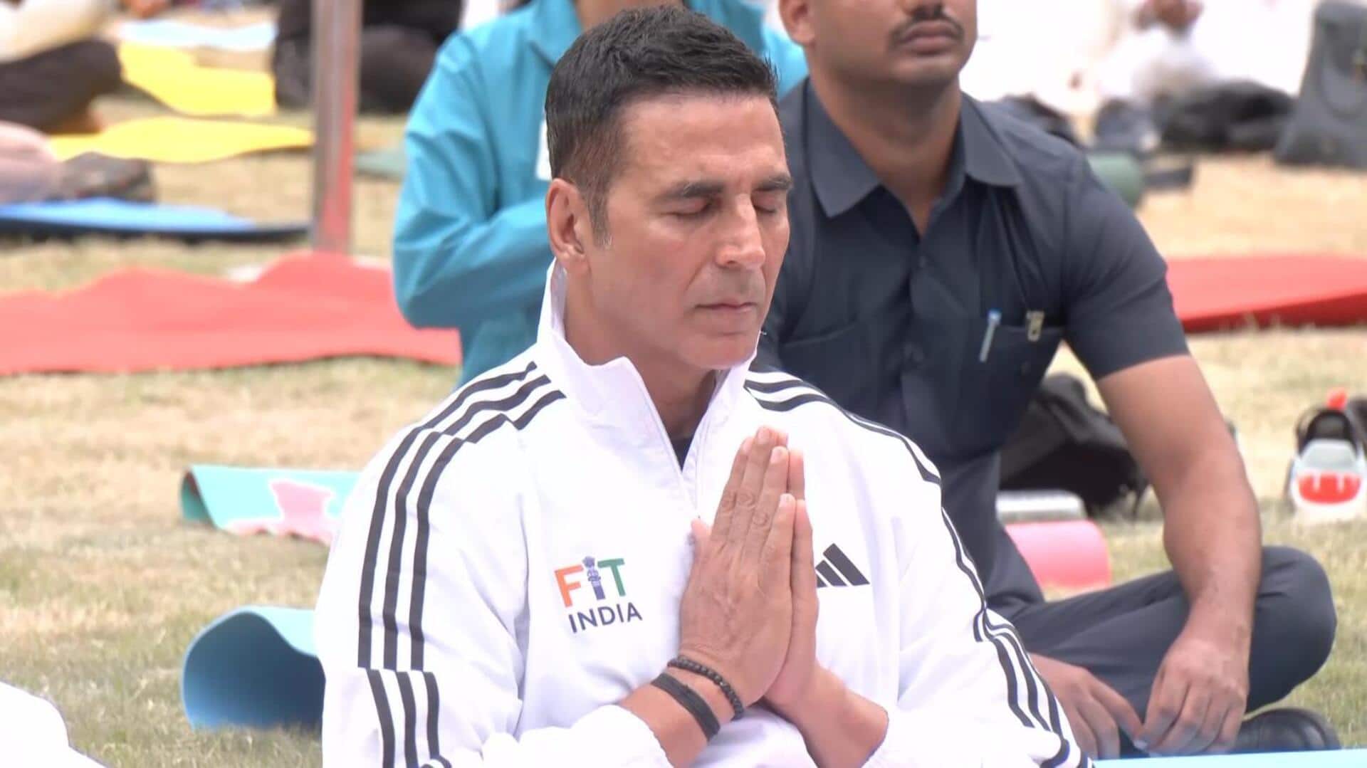 #InternationalYogaDay: అంతర్జాతీయ యోగా దినోత్సవం.. వేడుకల్లో సినీ తారల సందడి