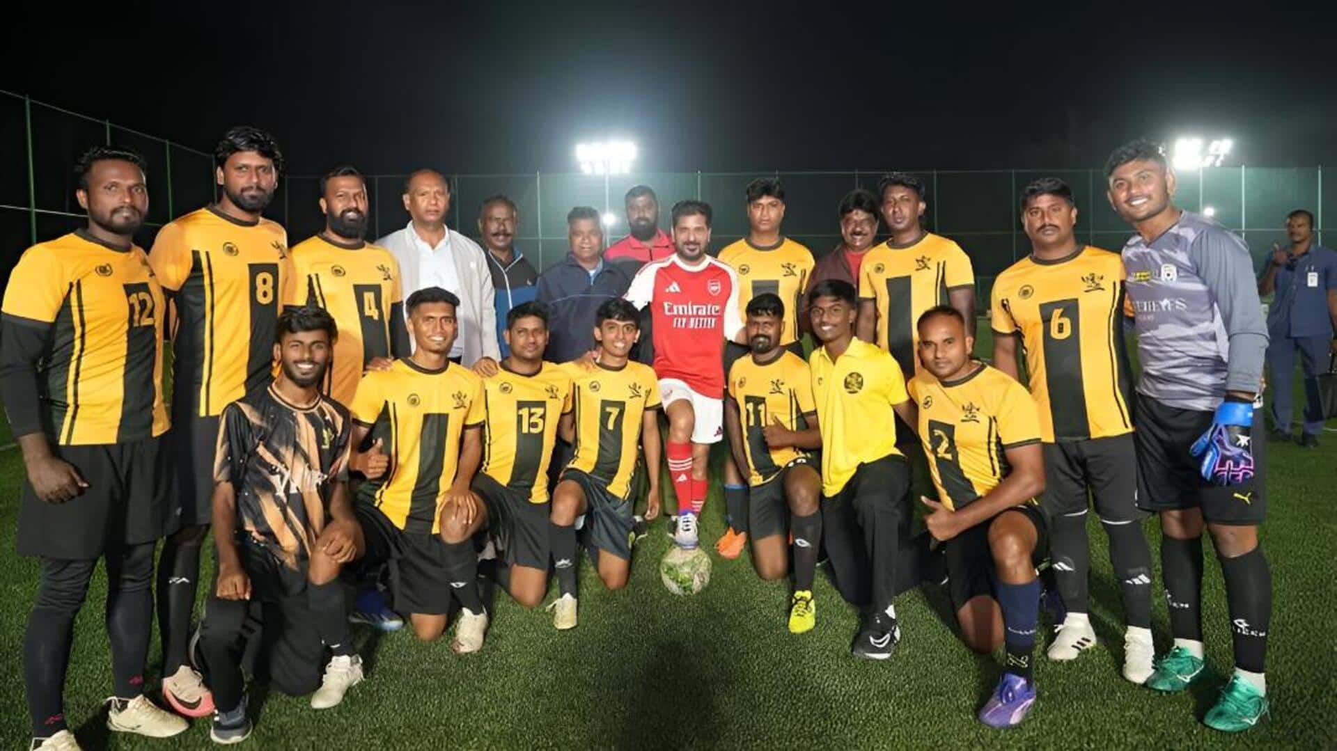 Lionel Messi: డిసెంబర్ 13న హైదరాబాద్‌కు మెస్సీ.. ఫుట్‌బాల్ ప్రాక్టీస్‌తో సీఎం రేవంత్ రెడ్డి! 