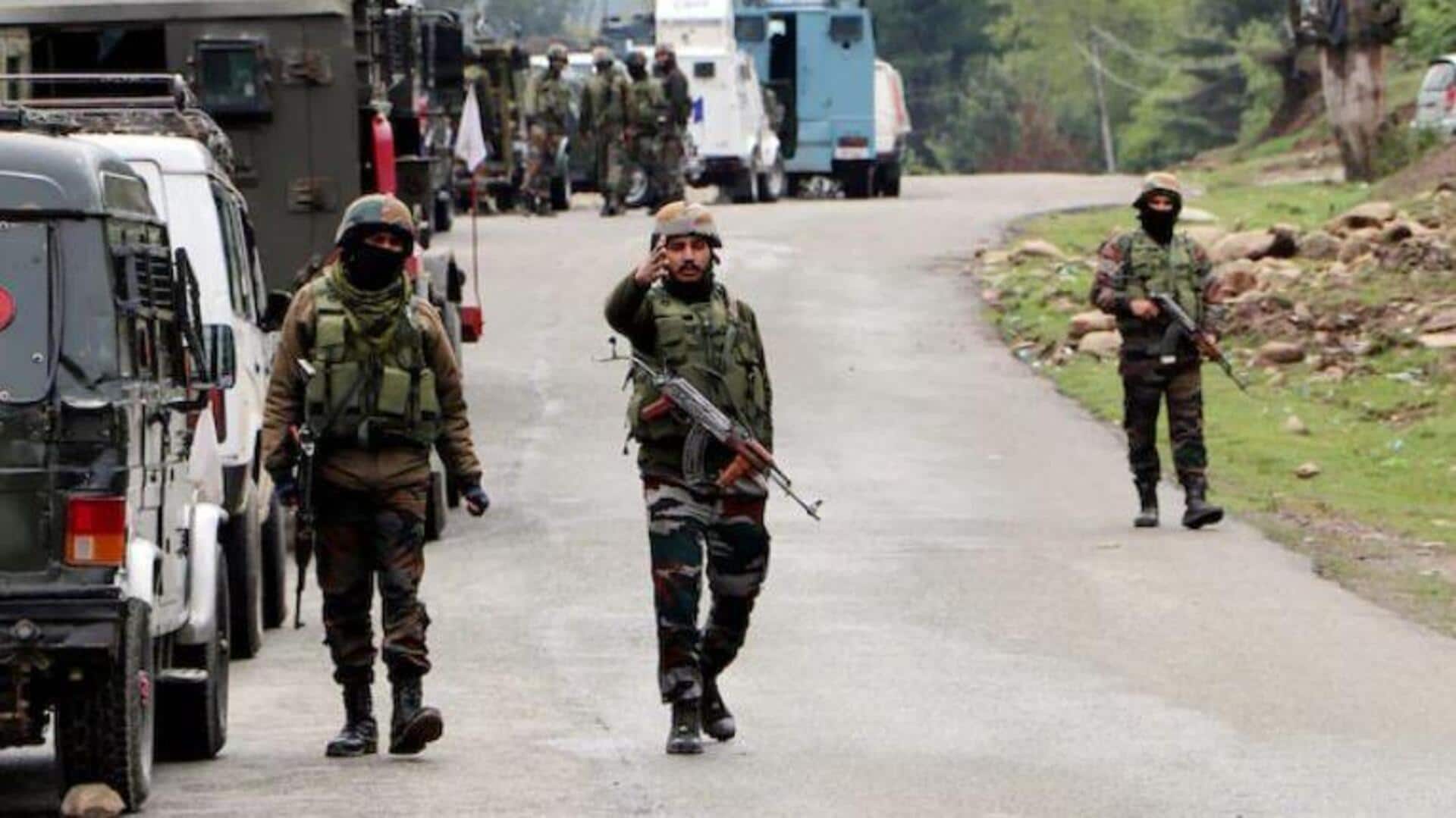 Encounter : కుప్వారాలో భారీ ఎన్‌కౌంటర్‌.. ఉగ్రవాదులను చుట్టుముట్టిన భద్రతా బలగాలు