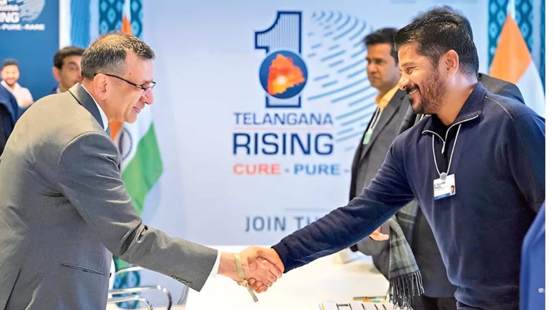 Revanth Reddy: దావోస్‌లో తెలంగాణ దూకుడు.. అంతర్జాతీయ దిగ్గజాలతో సీఎం రేవంత్‌రెడ్డి కీలక భేటీలు