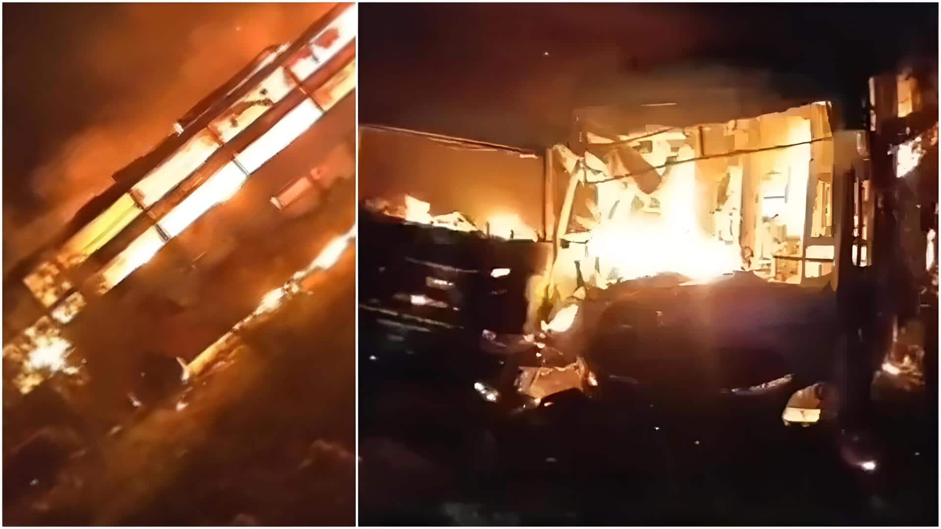 Rajasthan Bus Accident: ఢిల్లీ-ముంబై ఎక్స్‌ప్రెస్‌వేపై ఘోర విషాదం.. మంటల్లో దగ్ధమైన బస్సు.. ఏడుగురు మృతి, 22 మందికి గాయాలు