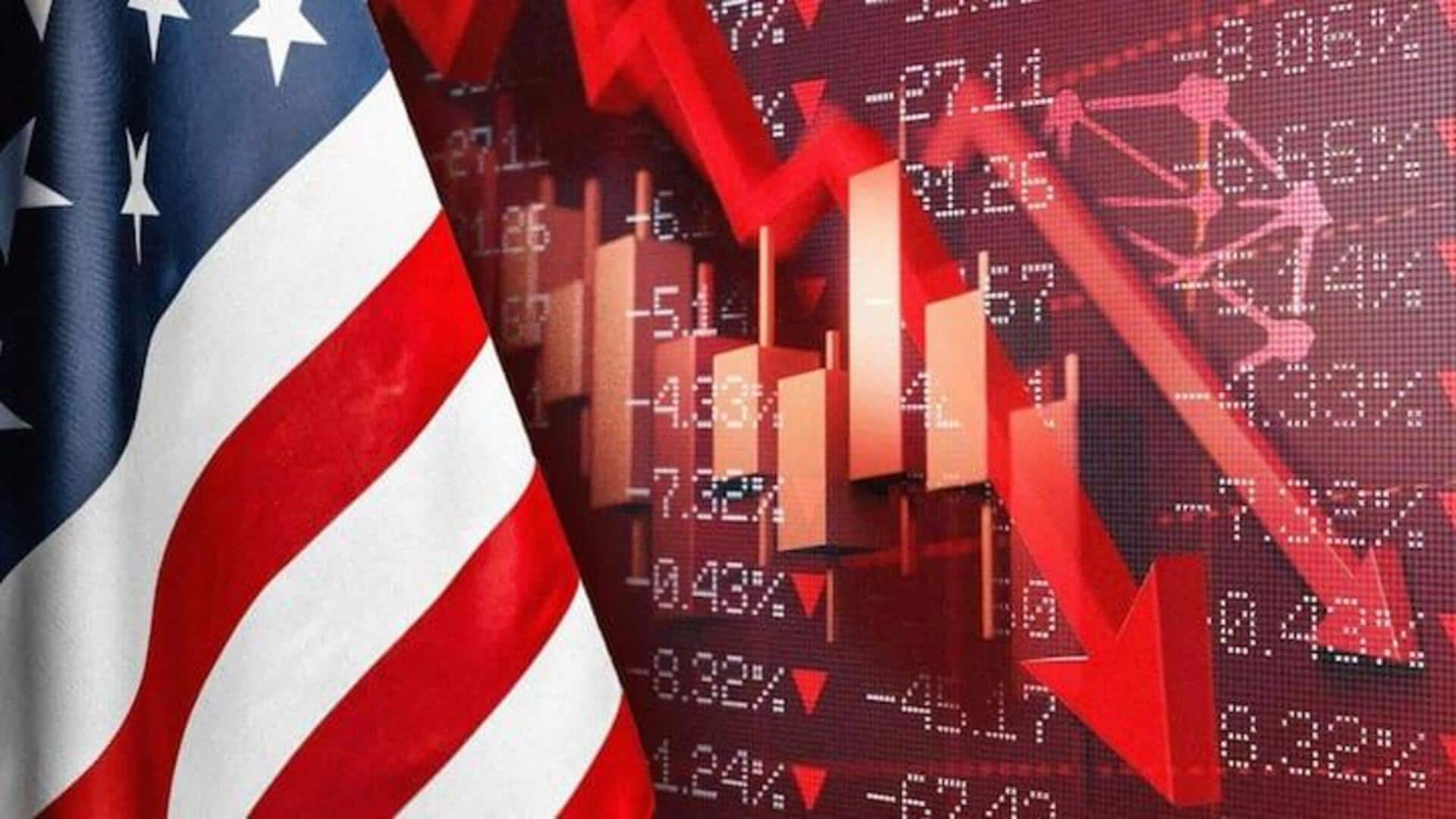 US stock market loses: అమెరికా స్టాక్‌మార్కెట్ల పతనం.. 4 ట్రిలియన్‌ డాలర్ల సంపద ఆవిరి.. 