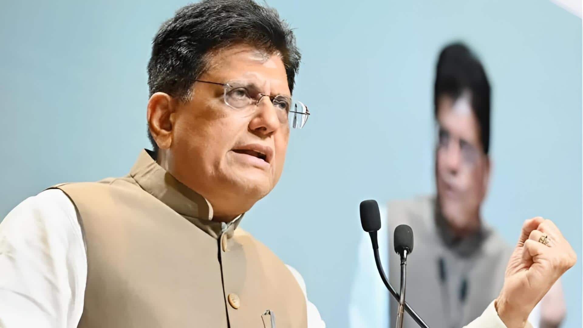 Piyush Goyal: అమెరికా నుంచి 500 బిలియన్ డాలర్ల దిగుమతులు.. భారత్‌కి పెద్ద సమస్య కాదు : పీయూష్ గోయల్