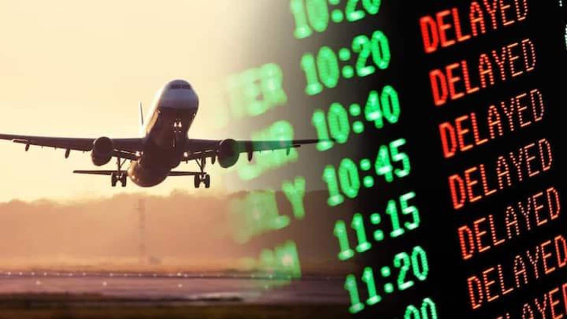 Plane: ఆగస్టులో పెరిగిన విమానాల ఆలస్యం.. 74,000 మంది ప్రయాణికులపై ప్రభావం