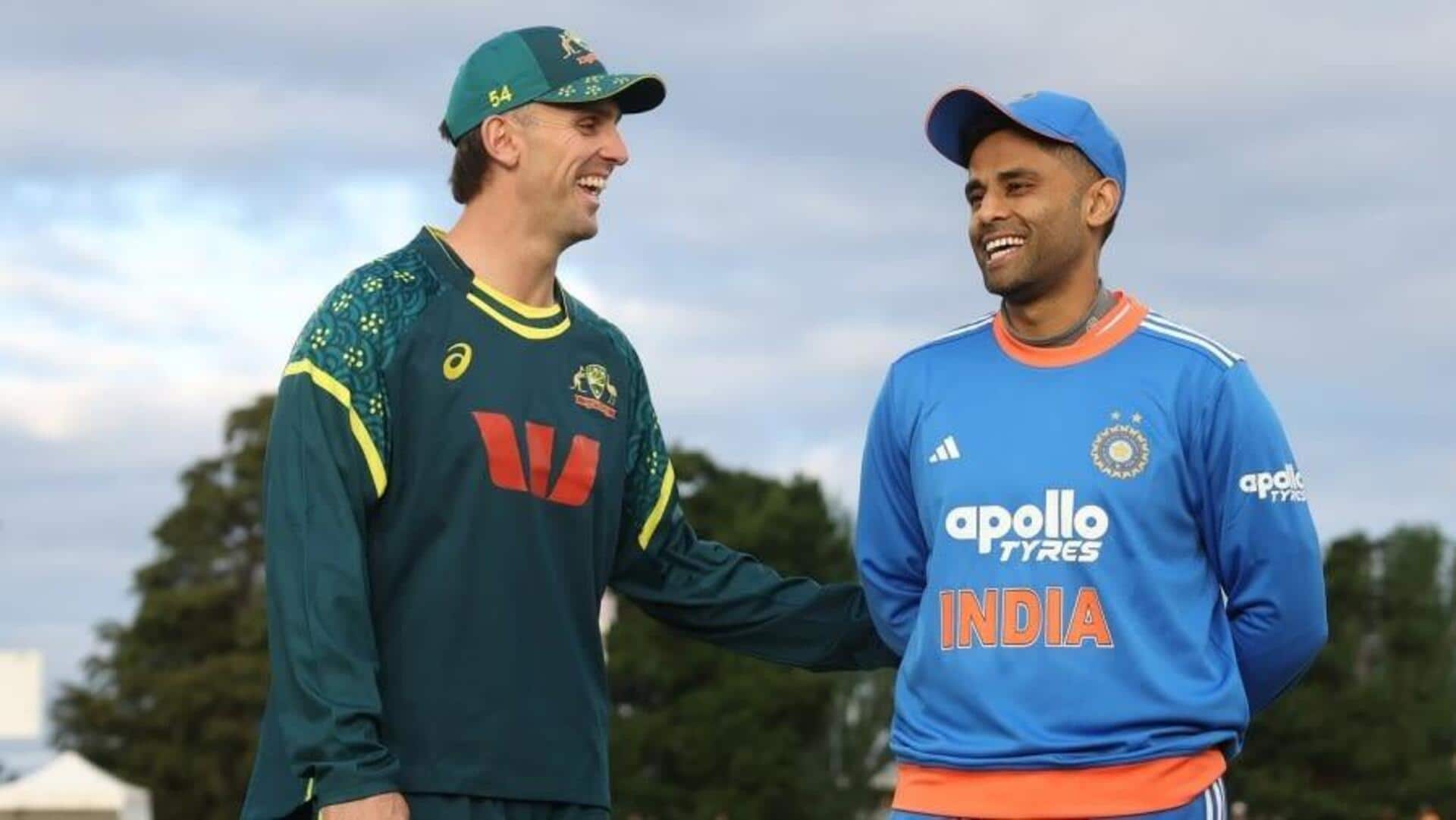 IND vs AUS 2nd T20I :మెల్బోర్న్లో నేడు భారత్,ఆస్ట్రేలియా రెండో టీ20.. రికార్డులు ఏం చెబుతున్నాయంటే ? IND vs AUS 2nd T20I :మెల్బోర్న్లో నేడు భారత్,ఆస్ట్రేలియా రెండో టీ20.. రికార్డులు ఏం చెబుతున్నాయంటే ?