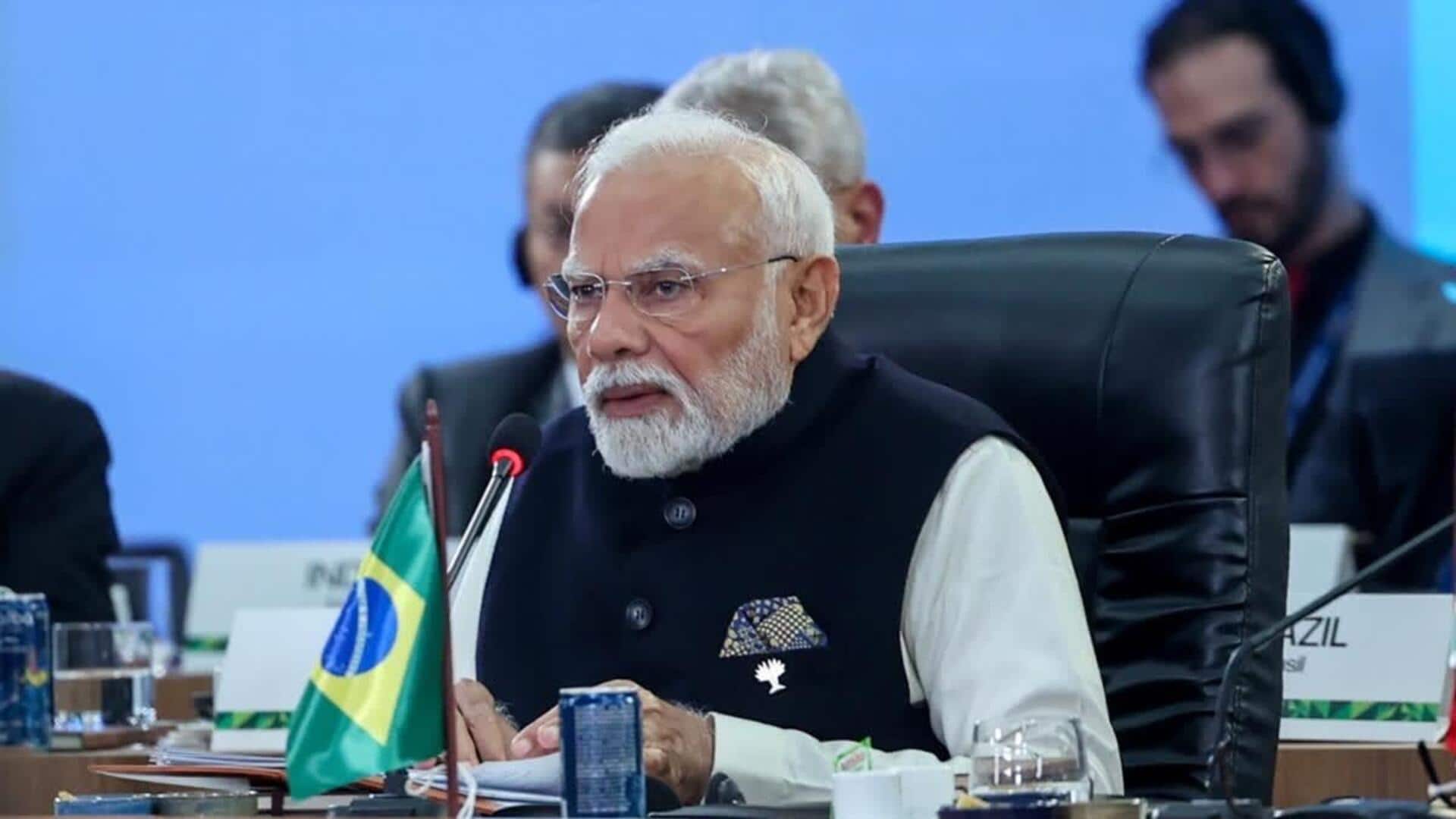 PM Modi: బ్రిక్స్లో పాకిస్తాన్పై తీవ్ర విమర్శలు చేసిన ప్రధాని మోదీ PM Modi: బ్రిక్స్లో పాకిస్తాన్పై తీవ్ర విమర్శలు చేసిన ప్రధాని మోదీ