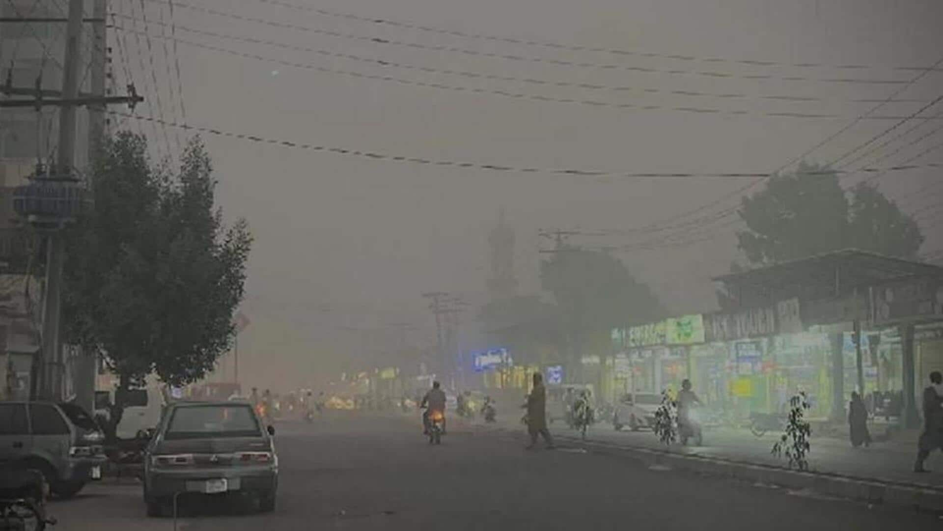 Air pollution: పంజాబ్ నగరాల్లో తీవ్ర కాలుష్యం.. లాహోర్, ముల్తాన్‌లో లాక్‌డౌన్